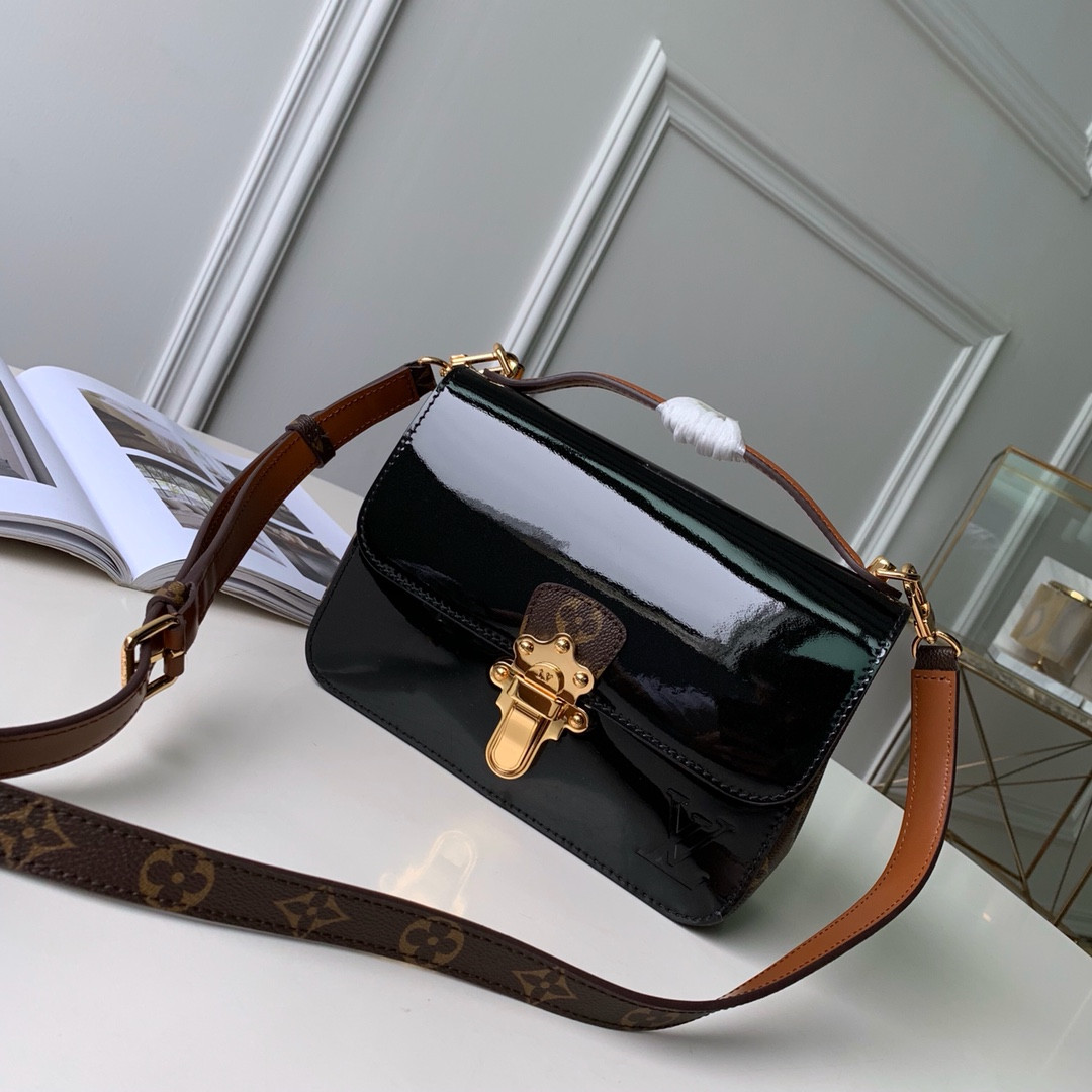 l0*is V*t0n cherrywood bb handbag-21*17*8cm