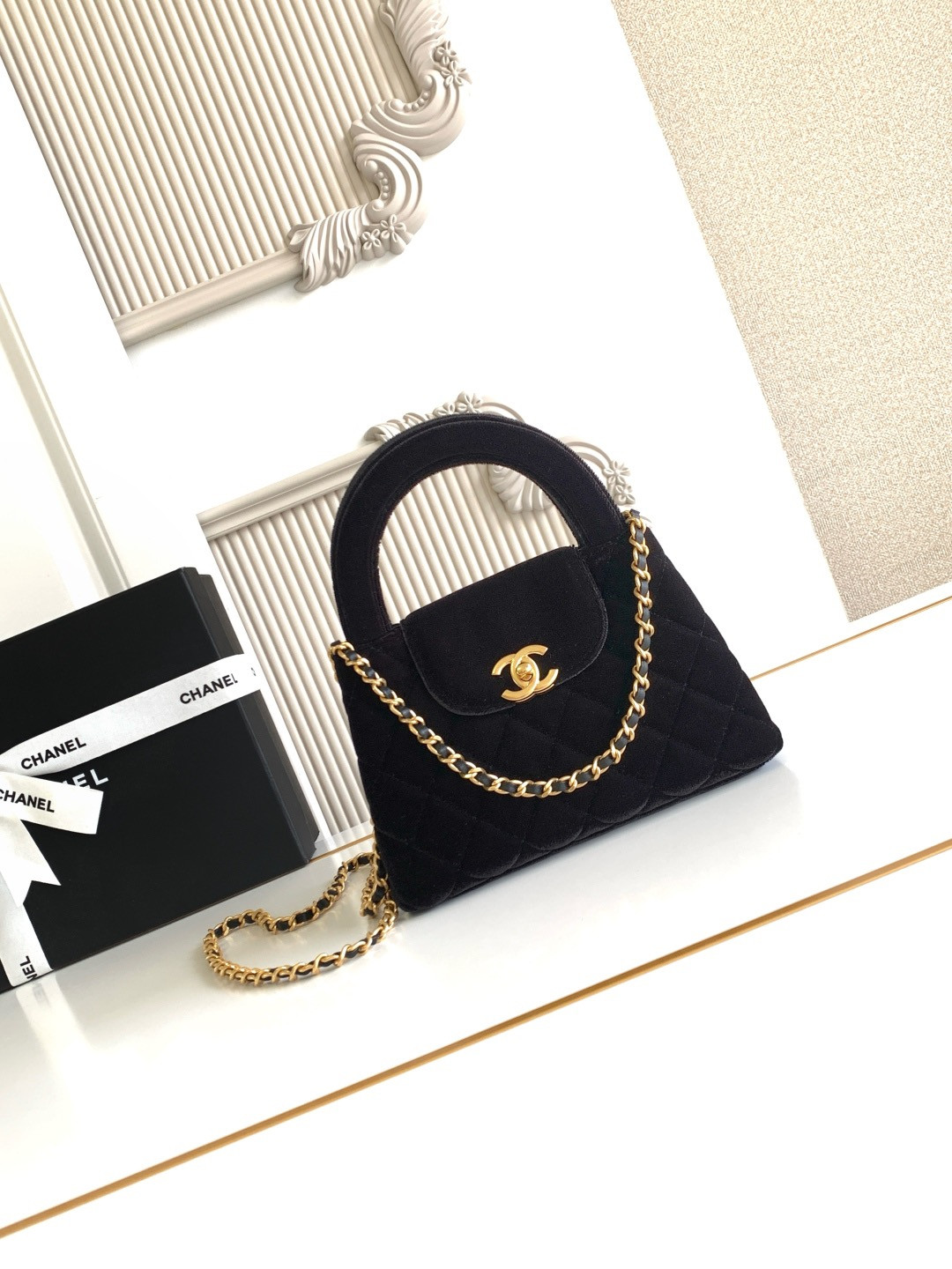 Ch@Nel Kelly Chain Bag-13*19*7CM