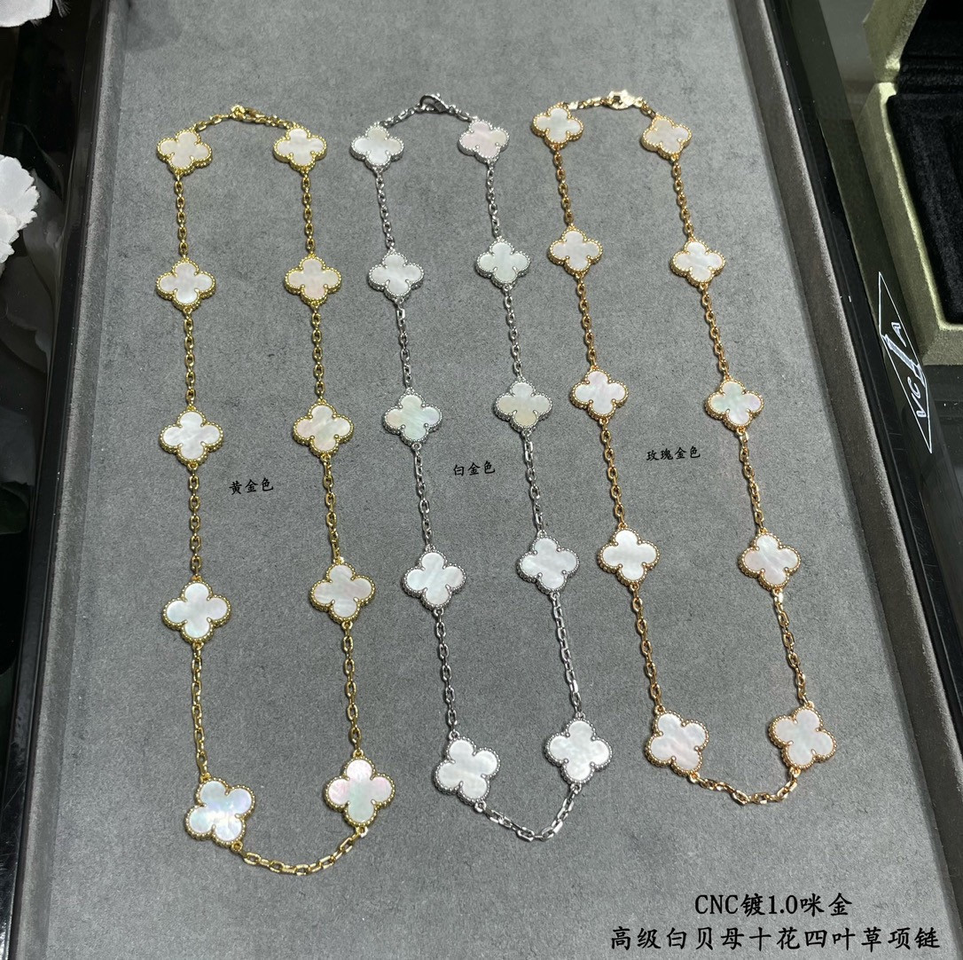 VCA 10-Flower Necklace(More Color Click The Link)