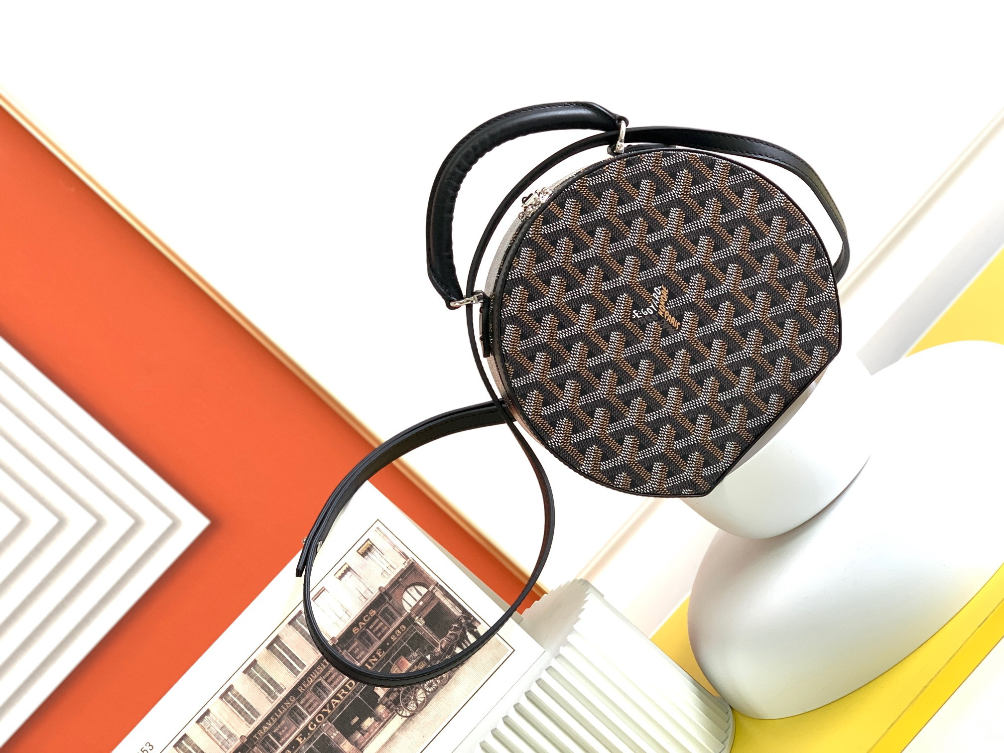 Go*ard jetblack bag-16.5*7*18cm