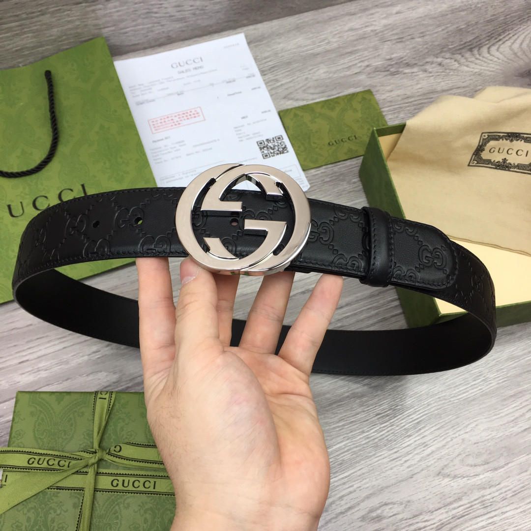 G*u*i belt-4cm