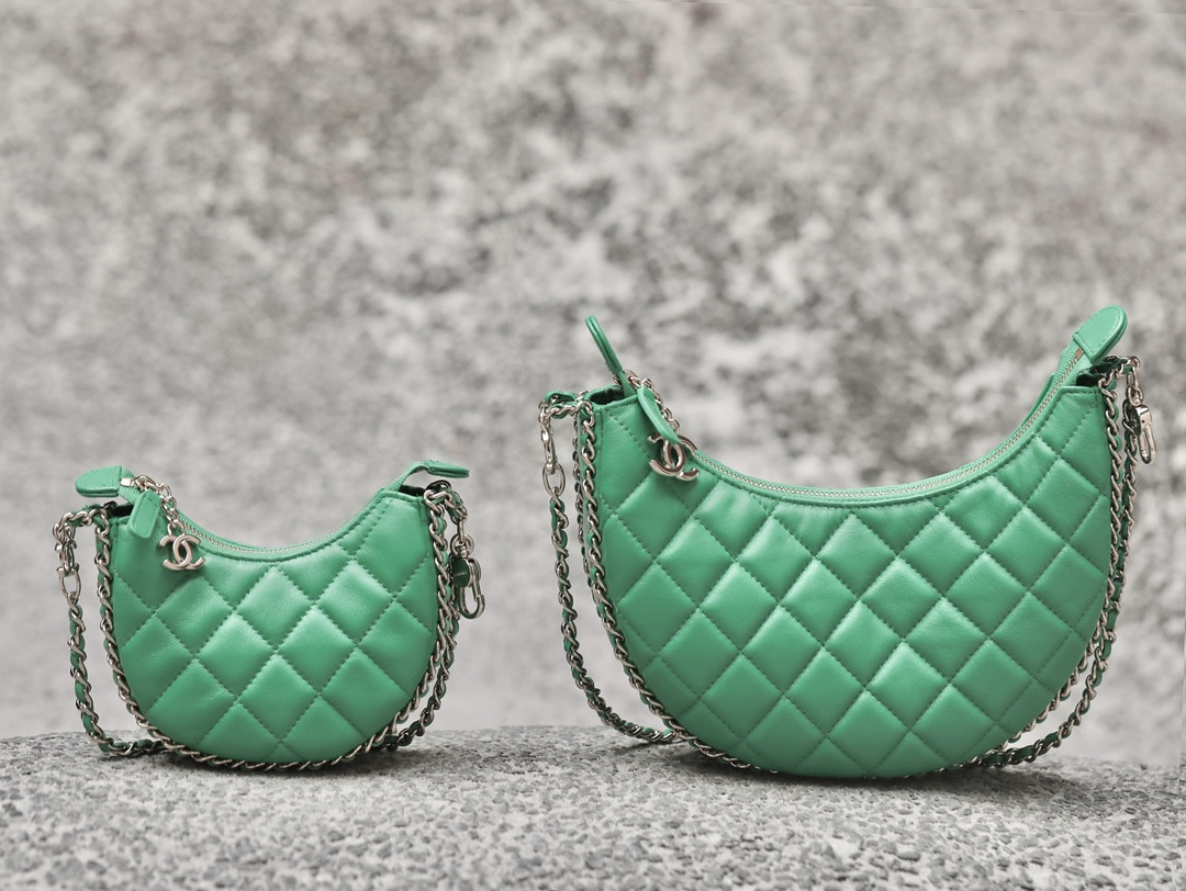 Ch@nel 23SS Moon Bag-16*10/22*14CM