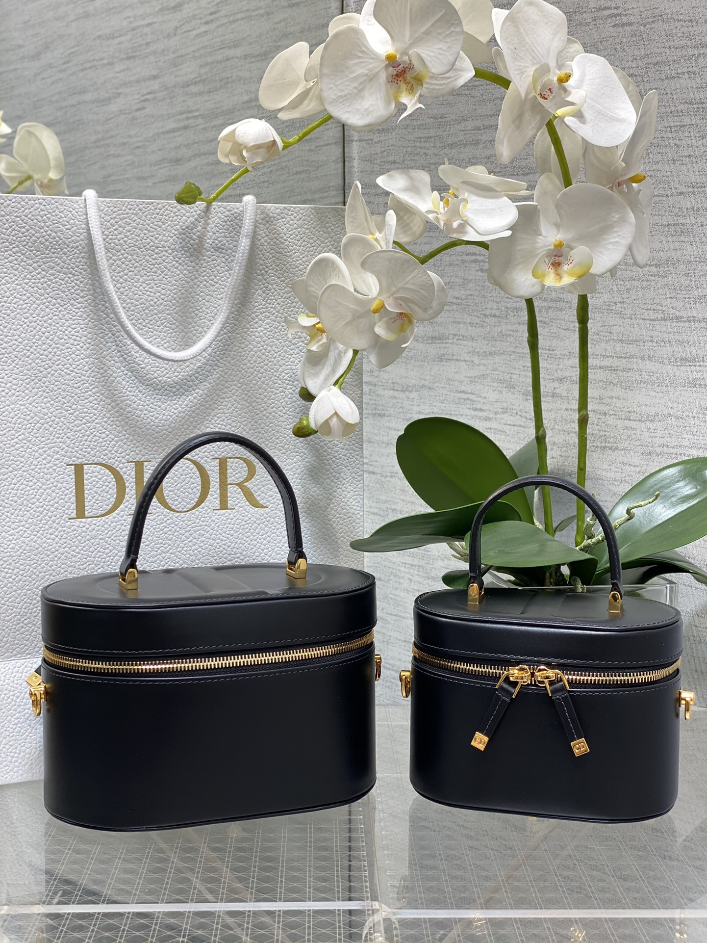 D*or signature vanity bag-24*14*18cm