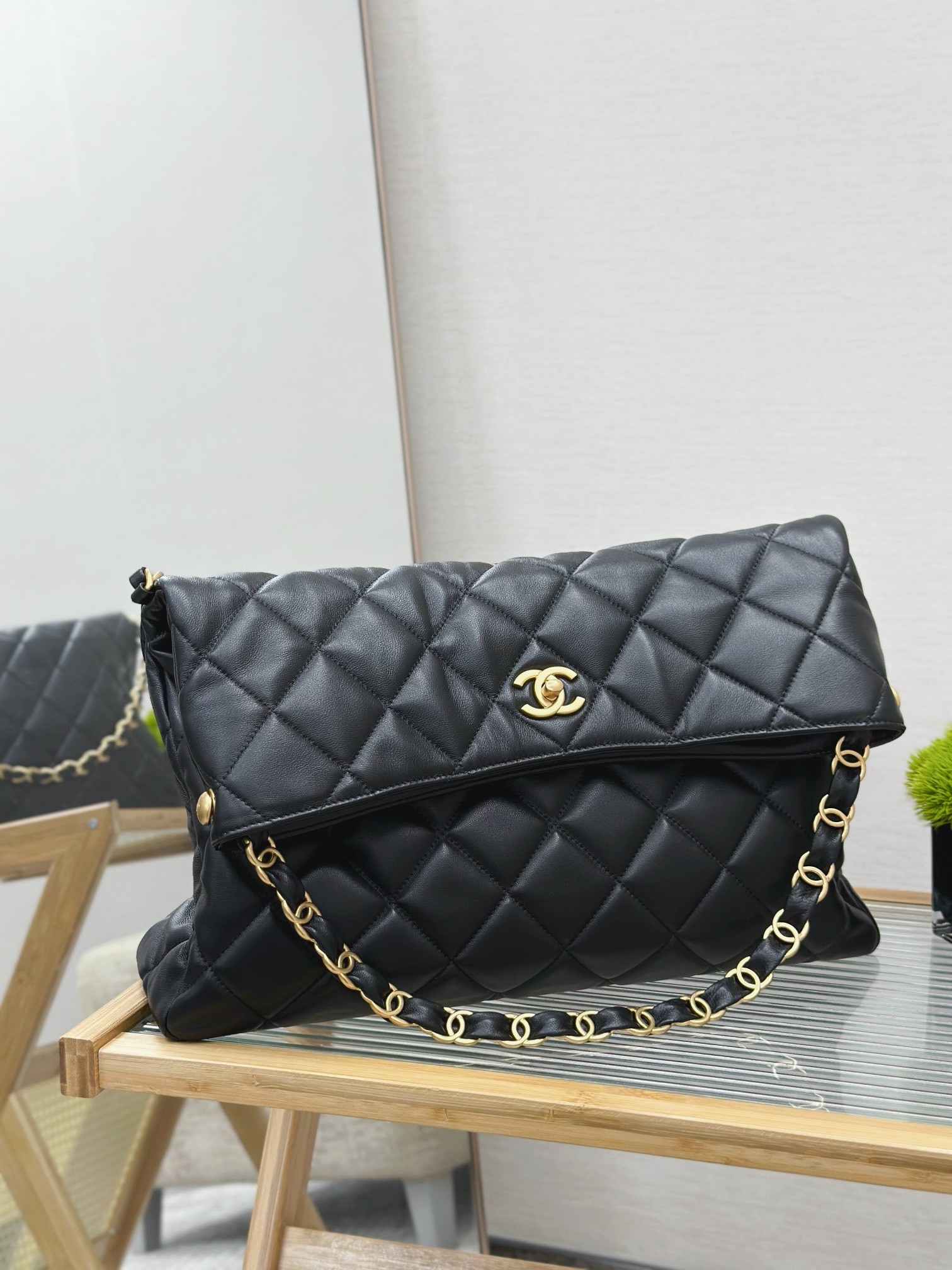 Ch@nel Flap Bag-28*30*7cm/39CM