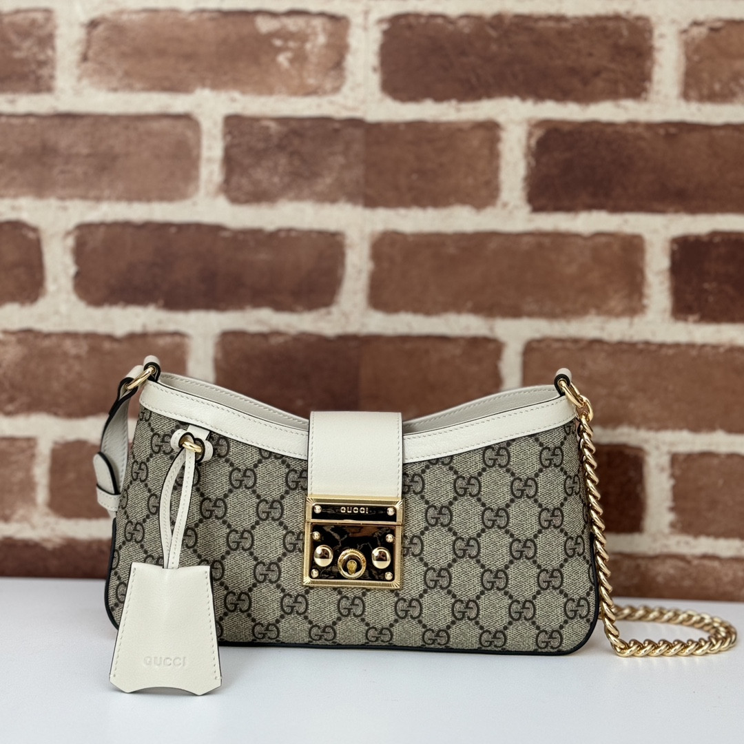 Gvc*1 Padlock Small Shoulder Bag-23.5*15*6CM