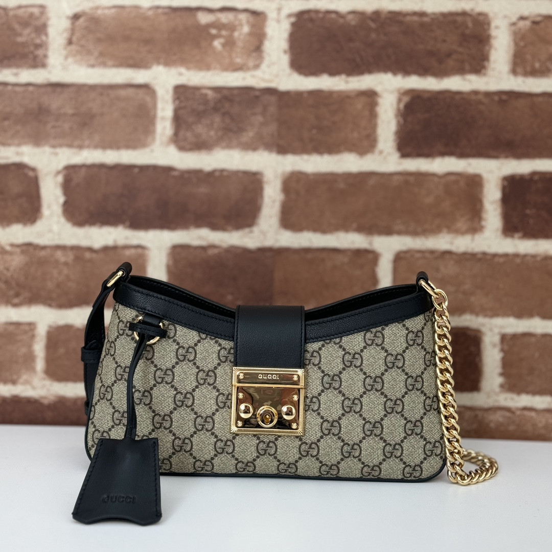 Gvc*1 Padlock Small Shoulder Bag-23.5*15*6CM