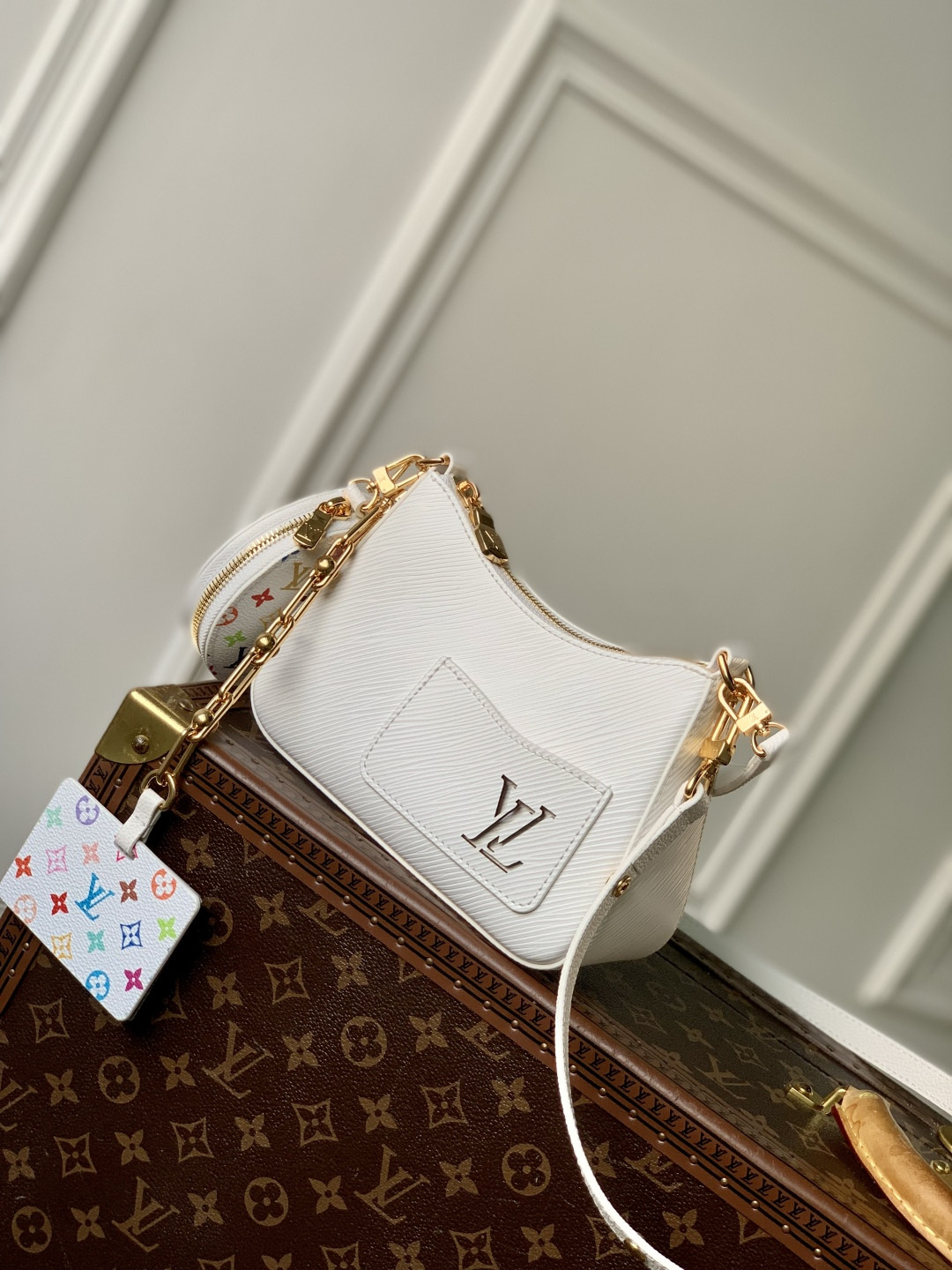 LV x TM Marellini Epi Leather - Women - Handbags-M13099-13.5 x 6.5 x 19CM