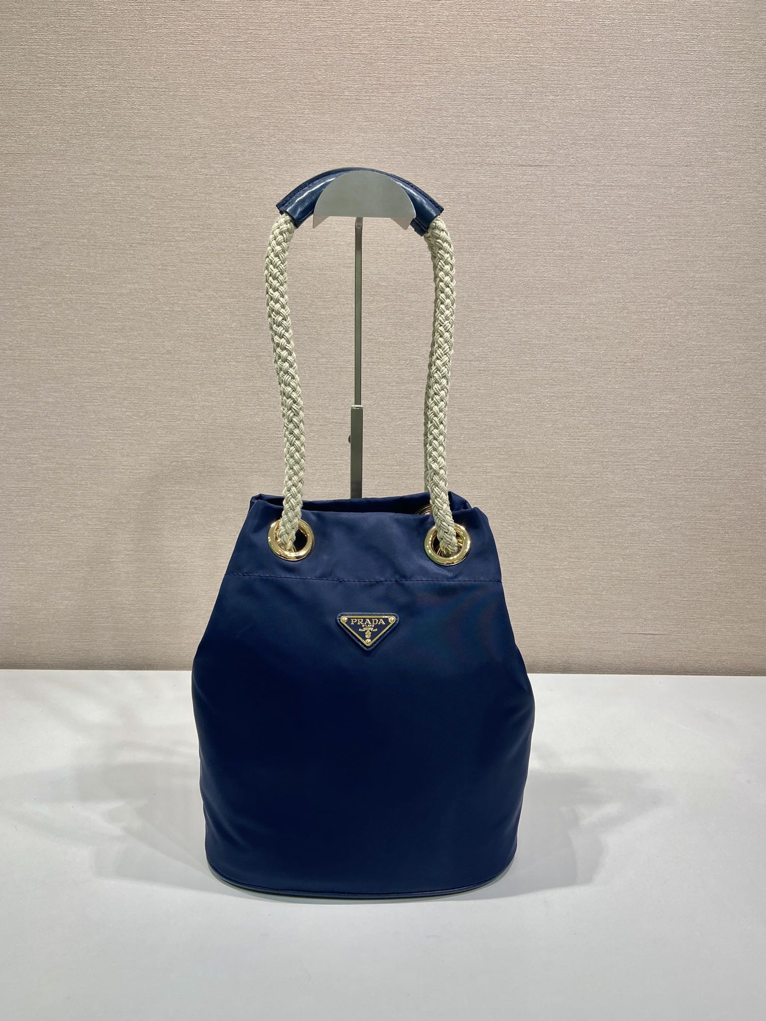 Pra*a Re-Nylon Bucket-1BE082-23.5*28*16.5CM