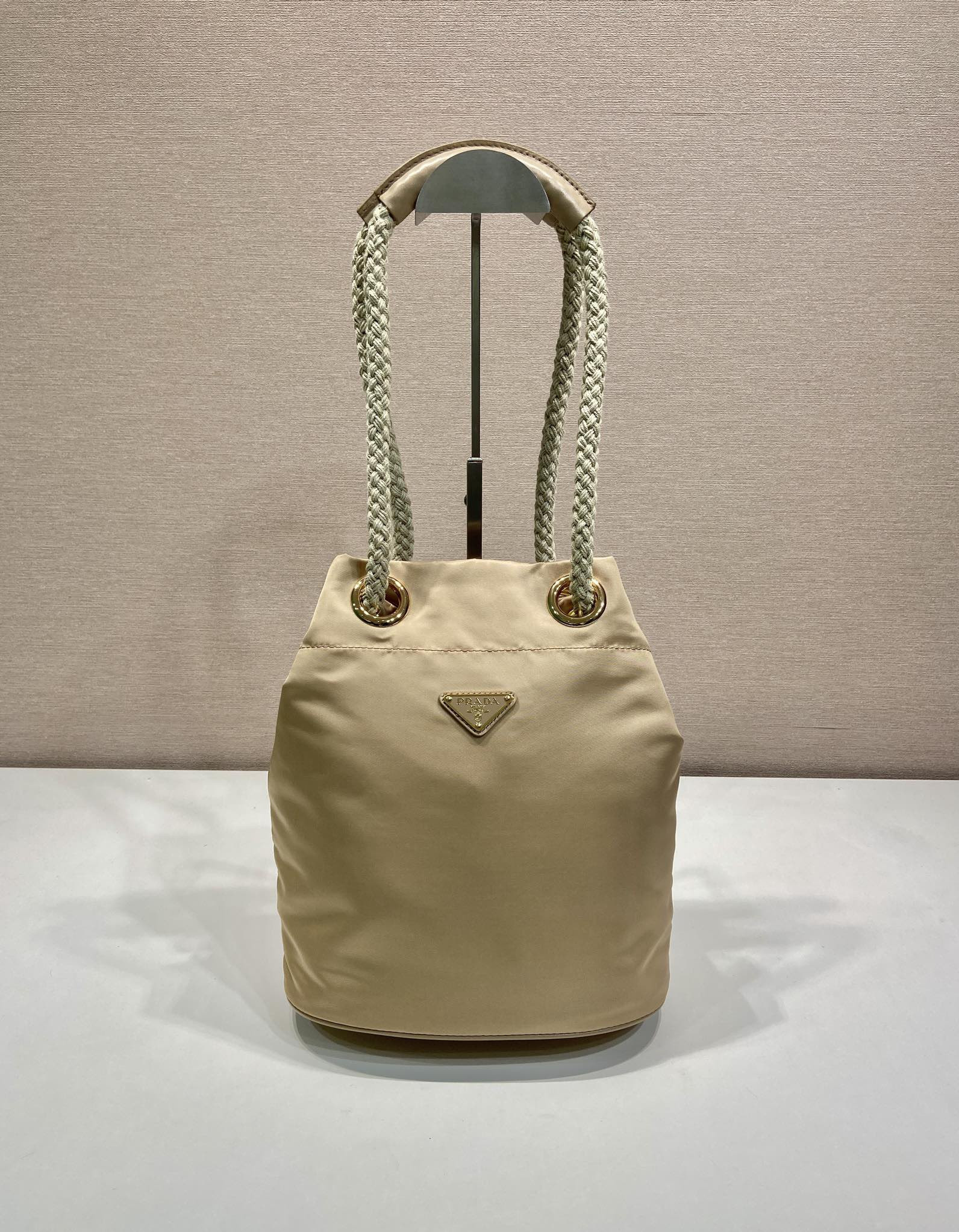 Pra*a Re-Nylon Bucket-1BE082-23.5*28*16.5CM