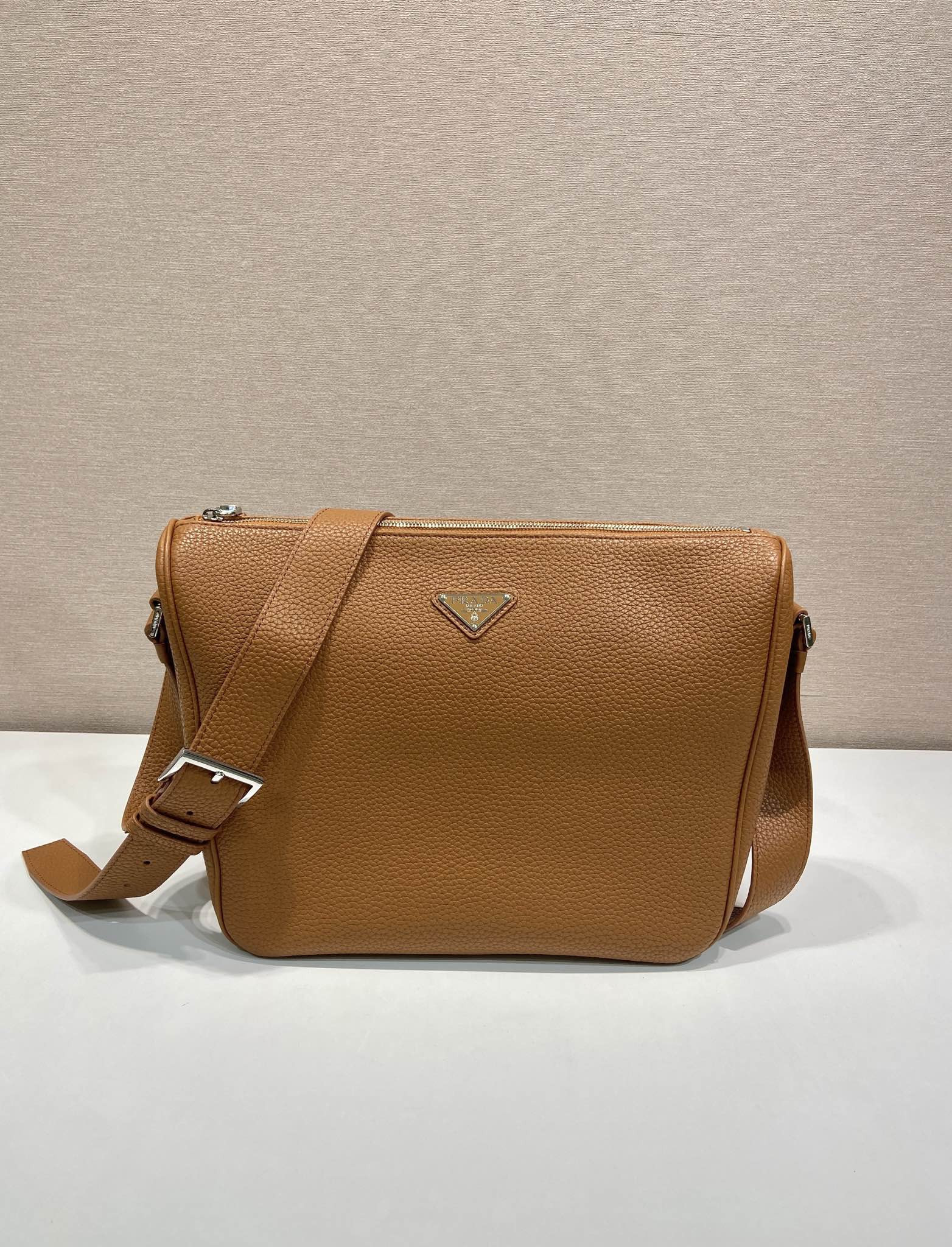 Pra*a Leather Shoulder Bag-2VH182-30*24*13CM