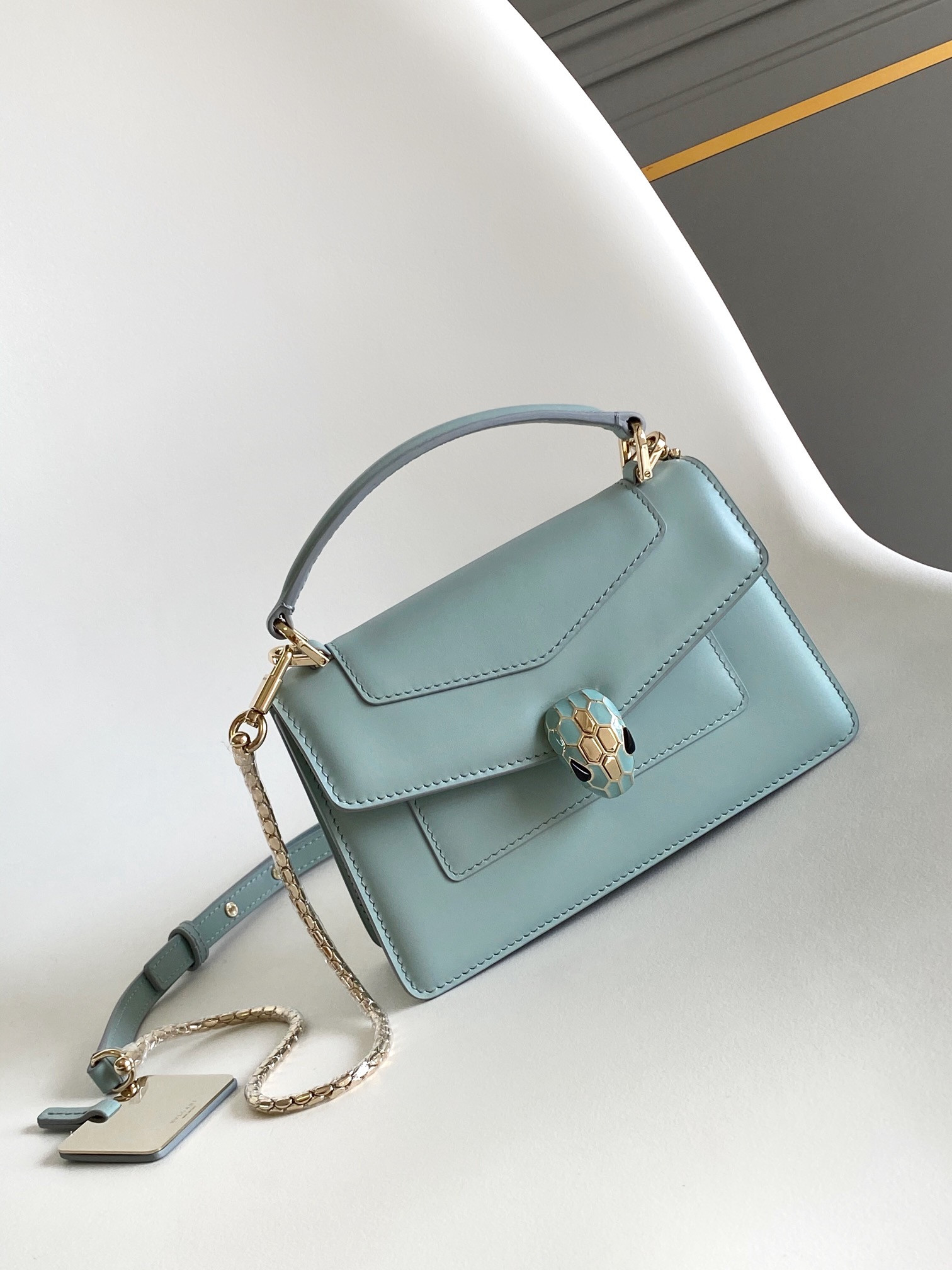 Bv1g*ai Serpenti Forever Bag-19*11*5.5CM