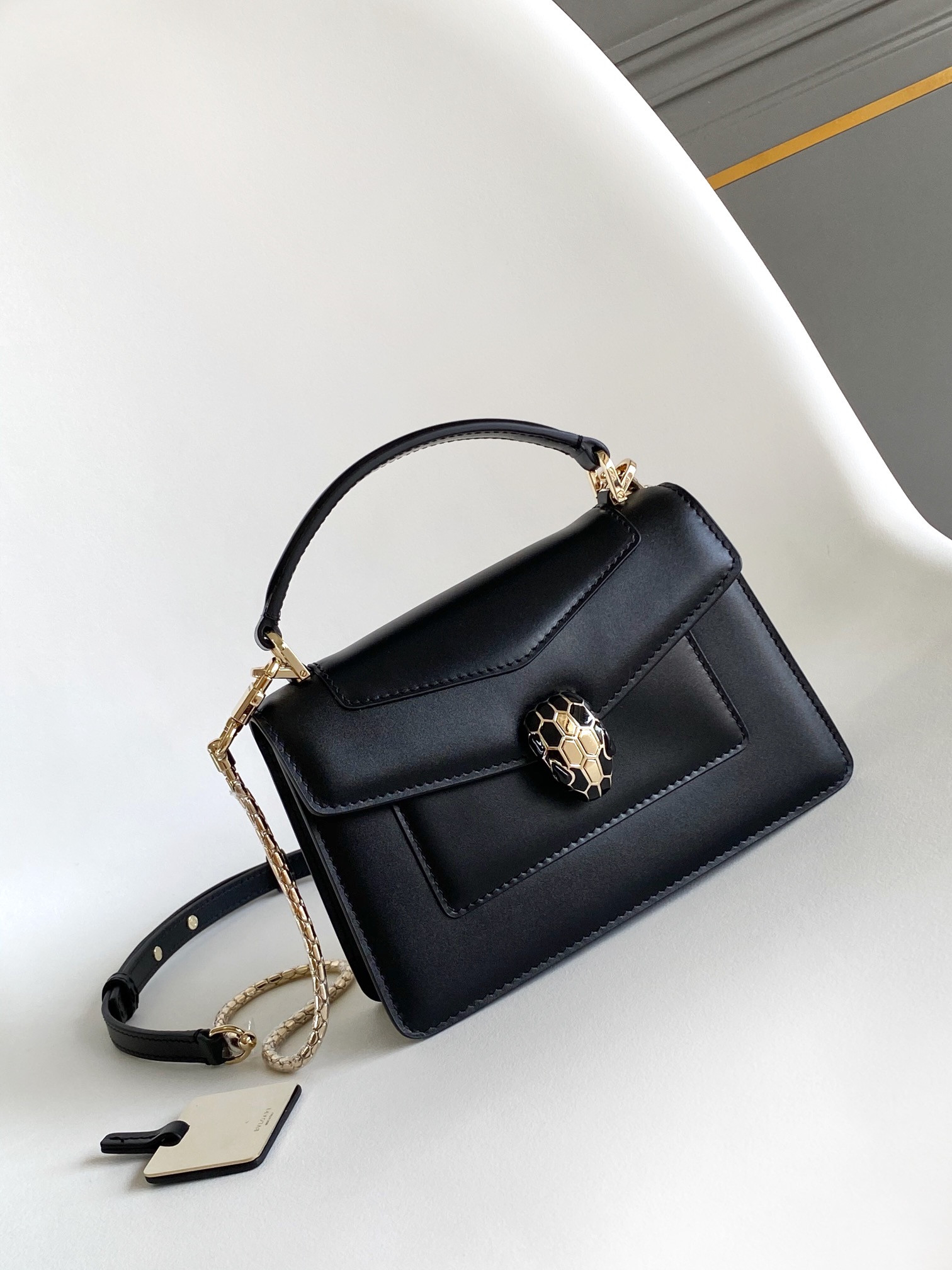 Bv1g*ai Serpenti Forever Bag-19*11*5.5CM