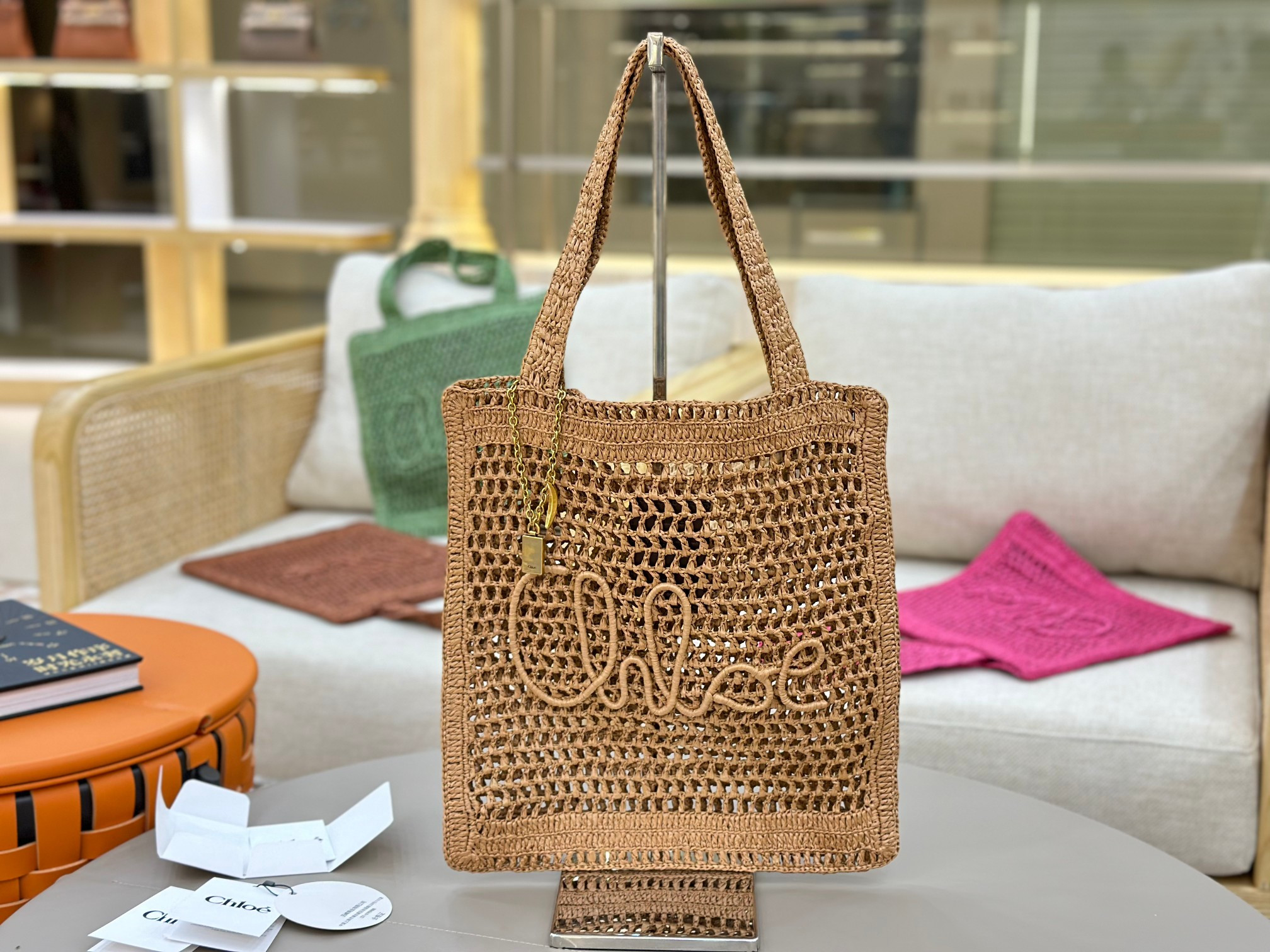 Chloé 25S Summer Banana Tote-37*33CM