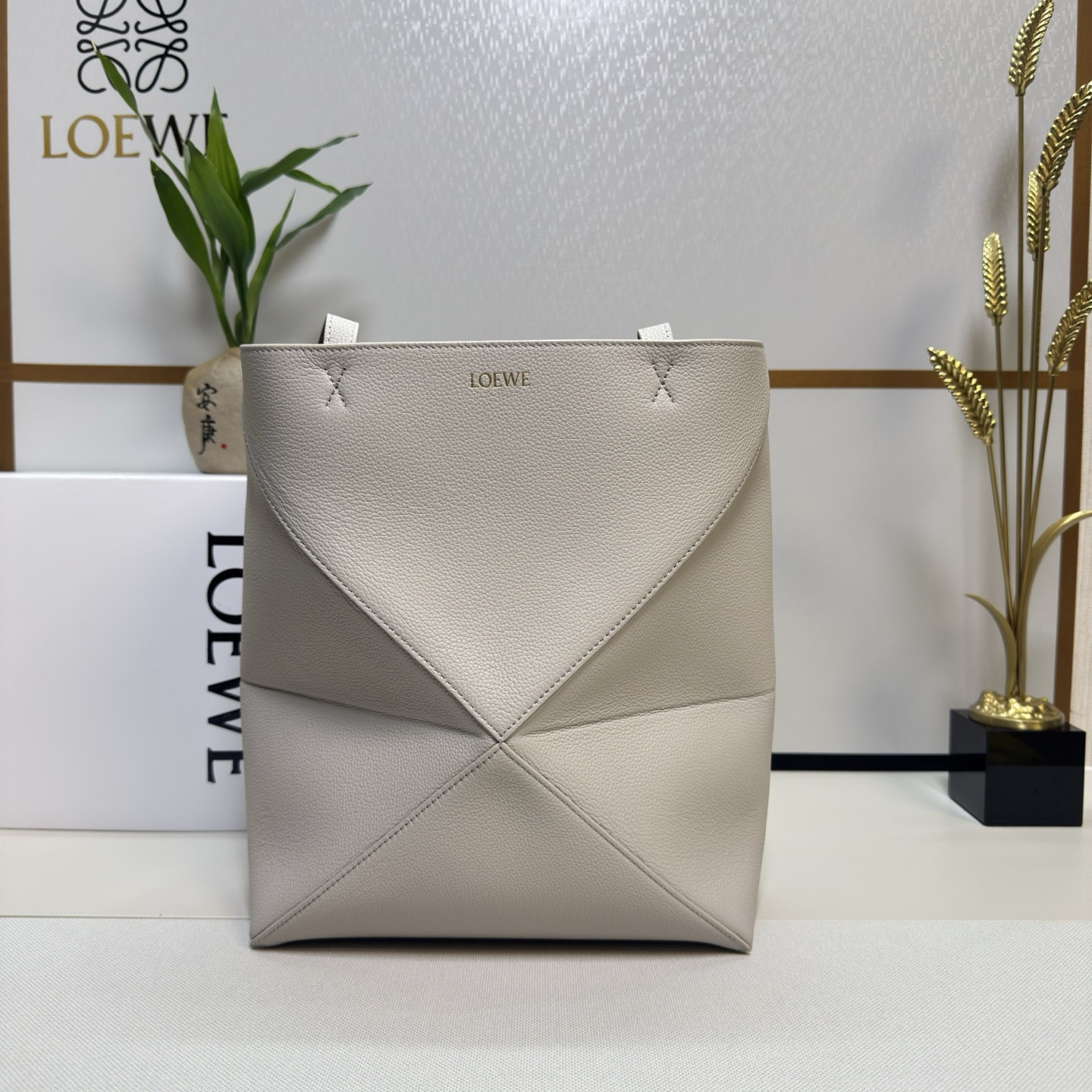 Puzzle Fold Tote Bag -25.5*14.5*31.5CＭ