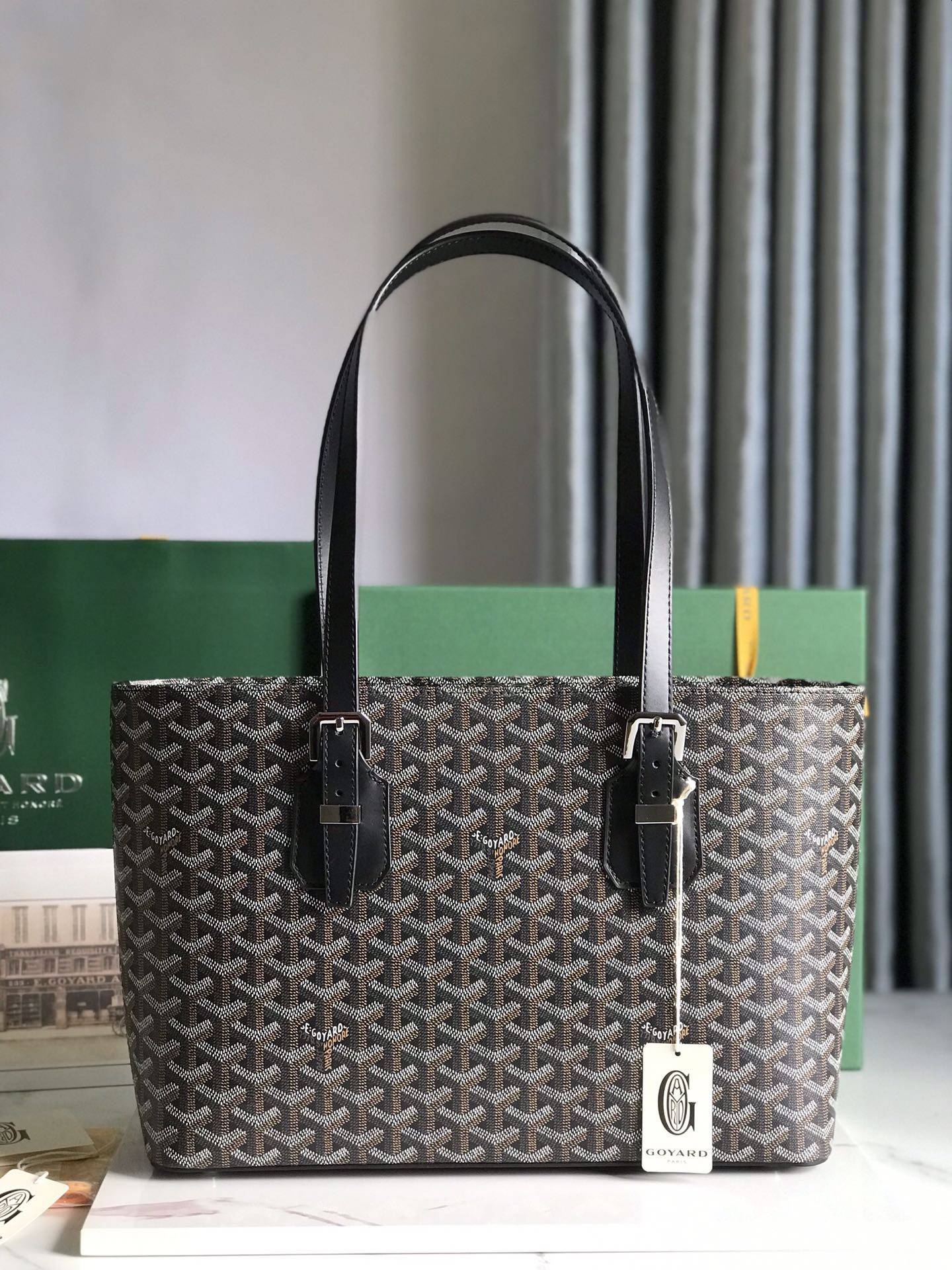 G09ard Vintage Tote Bag-35.5*24.5*10CM
