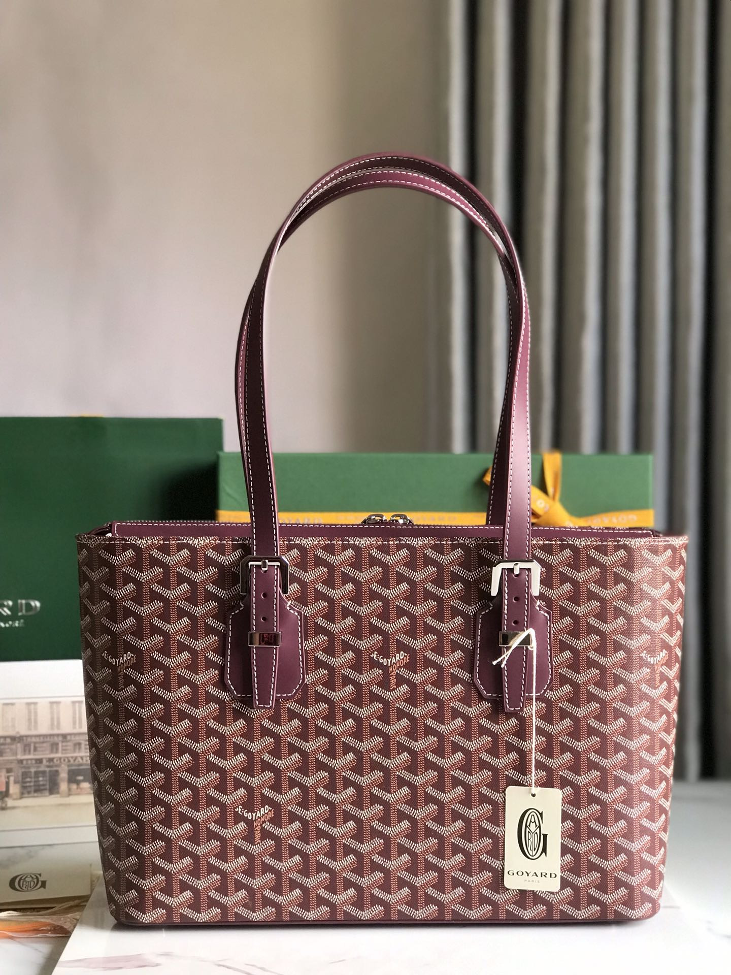 G09ard Vintage Tote Bag-35.5*24.5*10CM