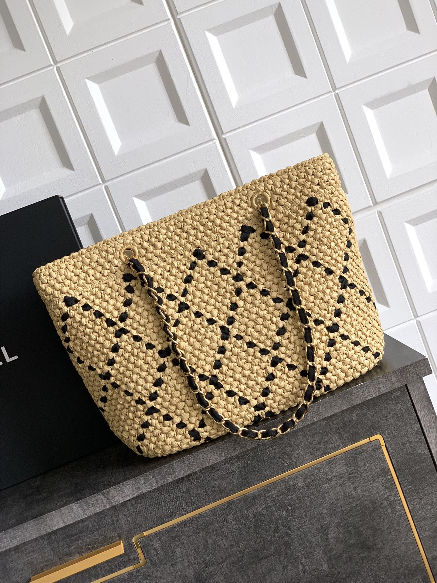 Ch@nel Shopping Bag-32×23×14&41×27×15CM