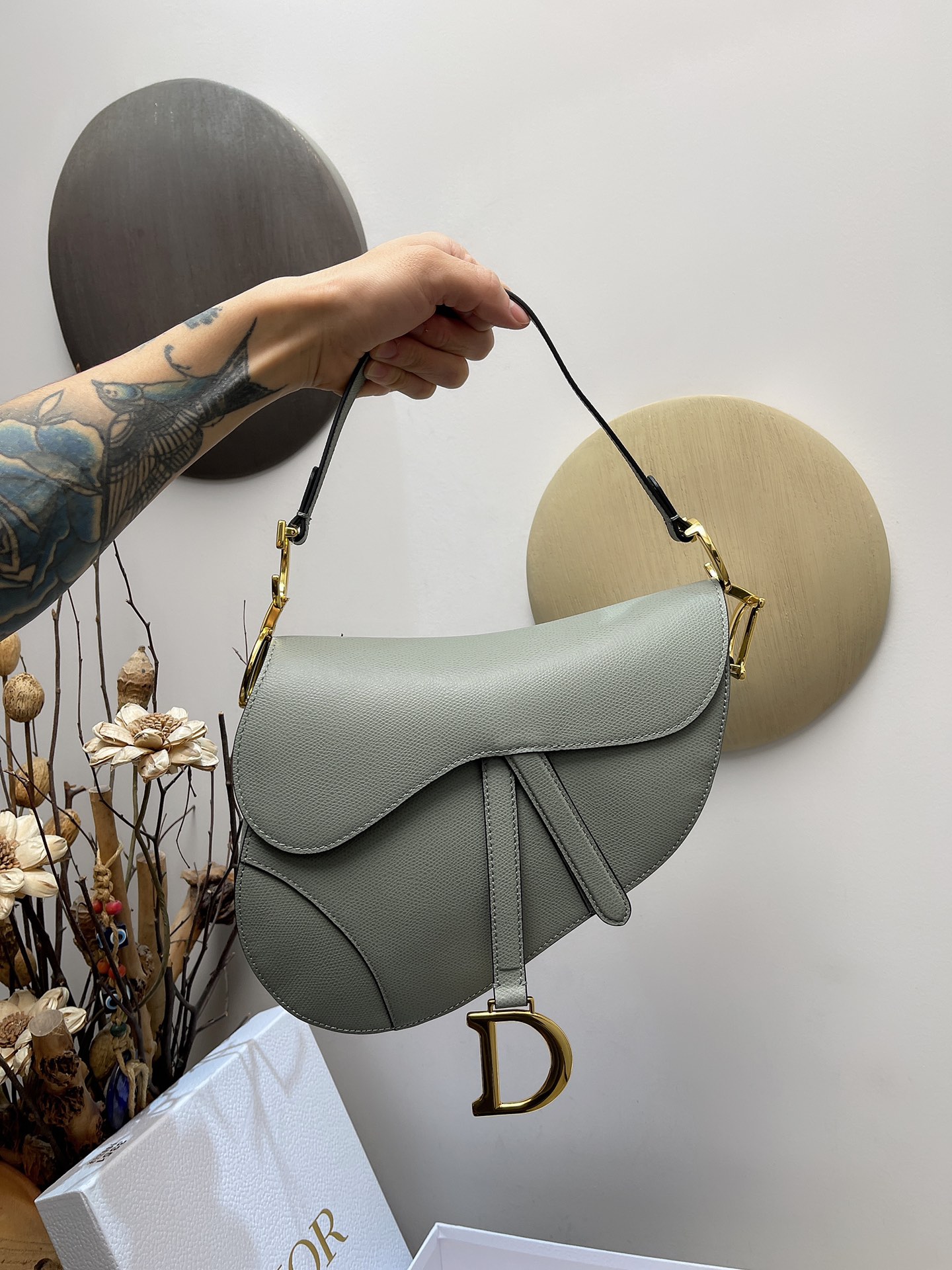 D*or saddle bag-25.5 x 20 x 6.5cm