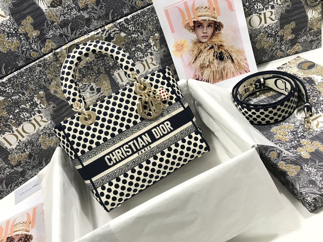 lady D*or handle bag-24cm