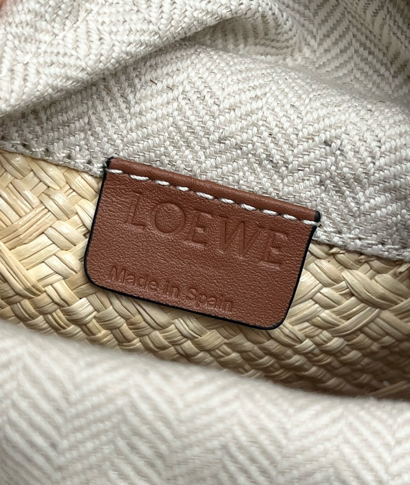 Lowee Anagram Basket Bag-22X14X6CM