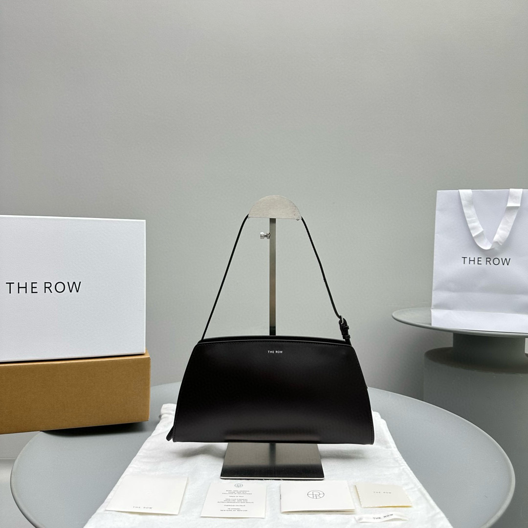 The R0w calfskin dalia baguette bag-27*24*5cm