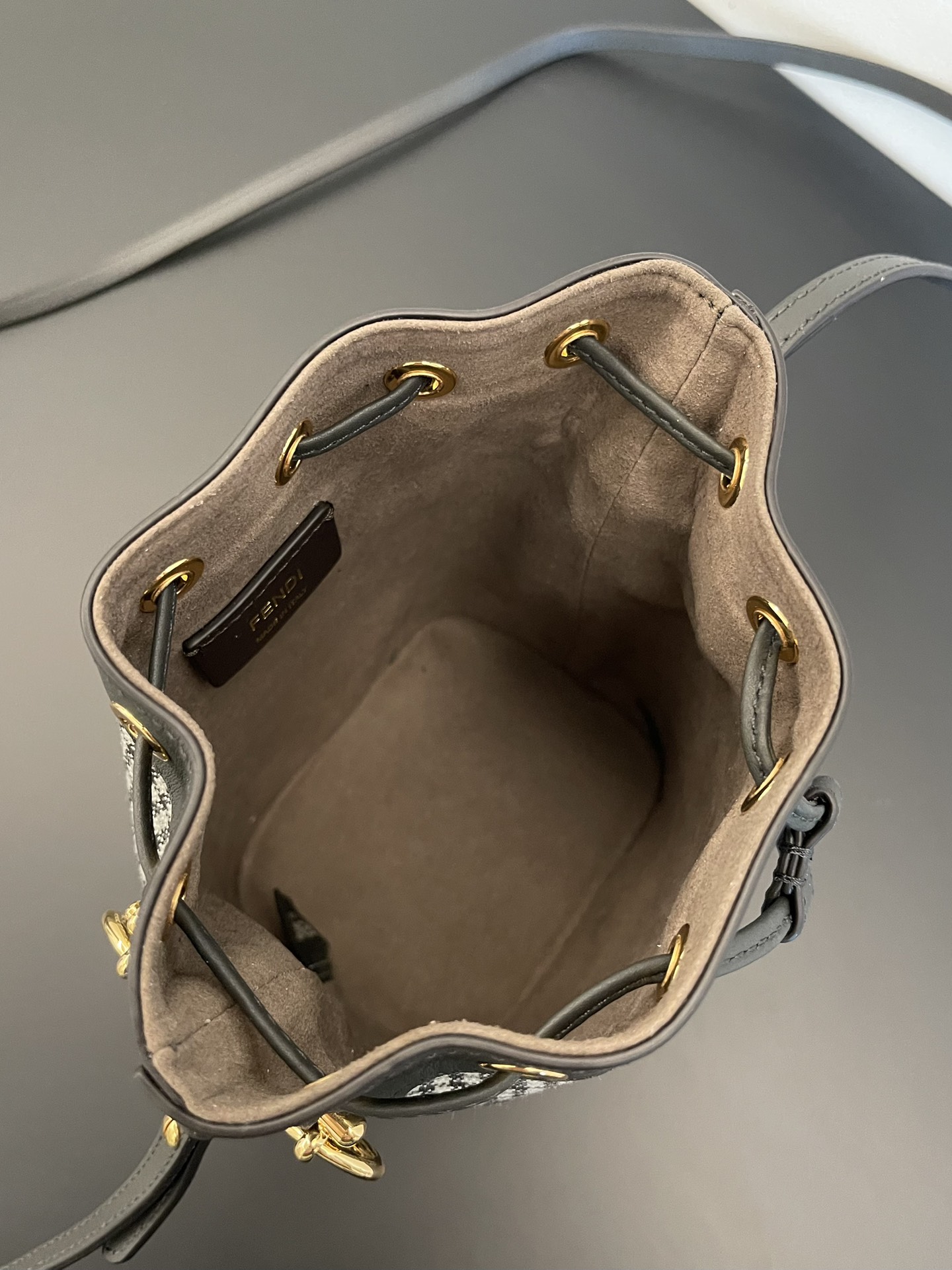 F**di mini mon tresor bag -12x18x10cm