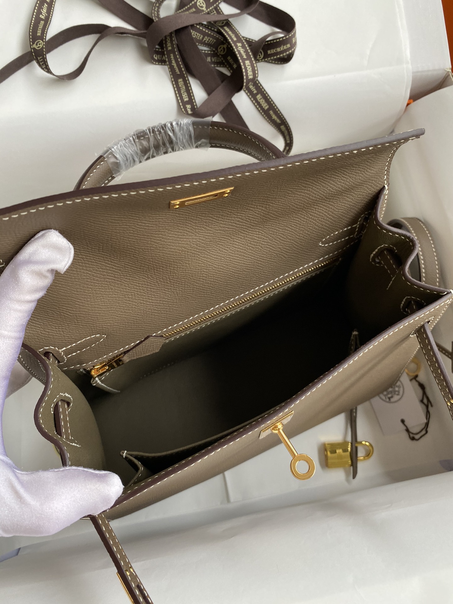 H**mes kelly-epsom leather-25cm