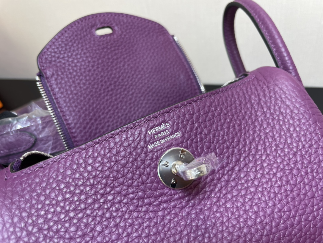 H**mes lindy 19-togo leather-19cm