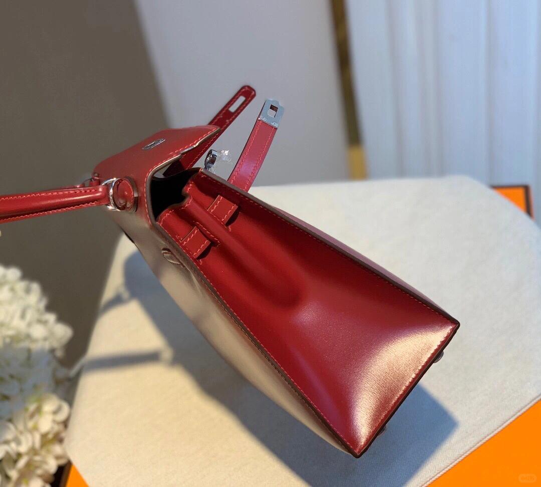 H**me5 kelly 25cm-box leather