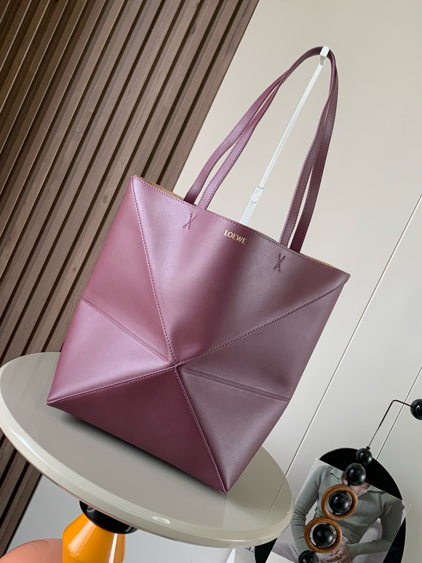 Puzzle Fold Tote Bag -25.5*14.5*31.5CM