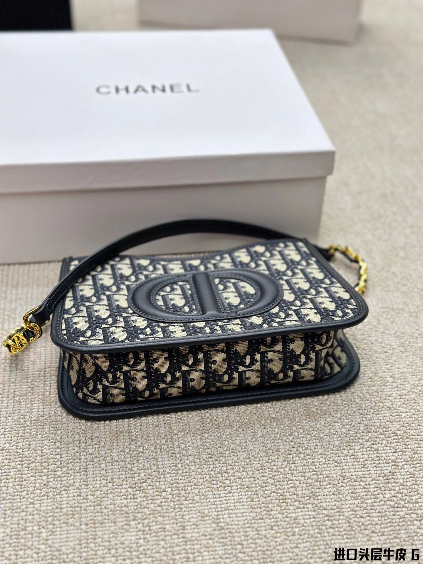 D*or saddle messenger bag-23.5*14.5*6cm