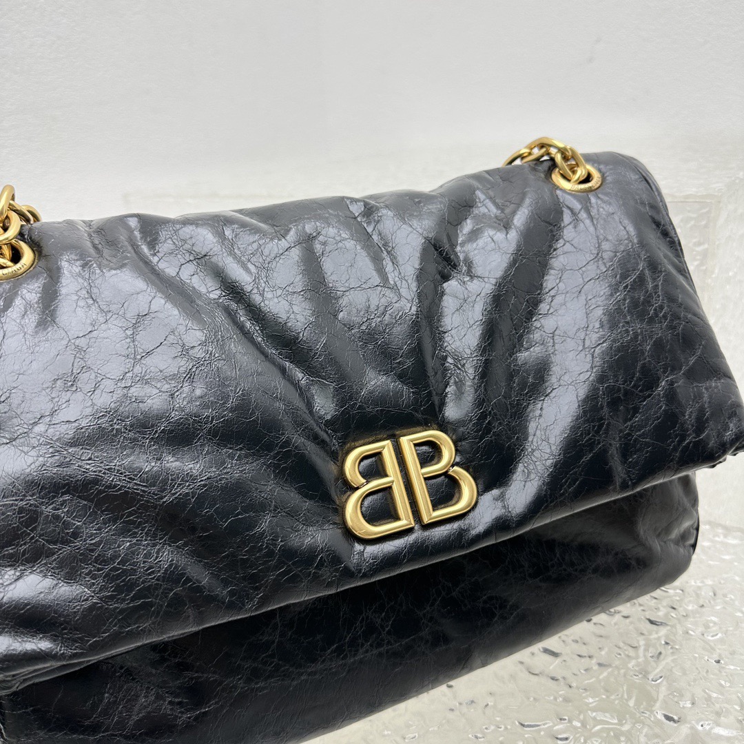 Ba1en*iaga Monaco Bag-32.5*22*9CM