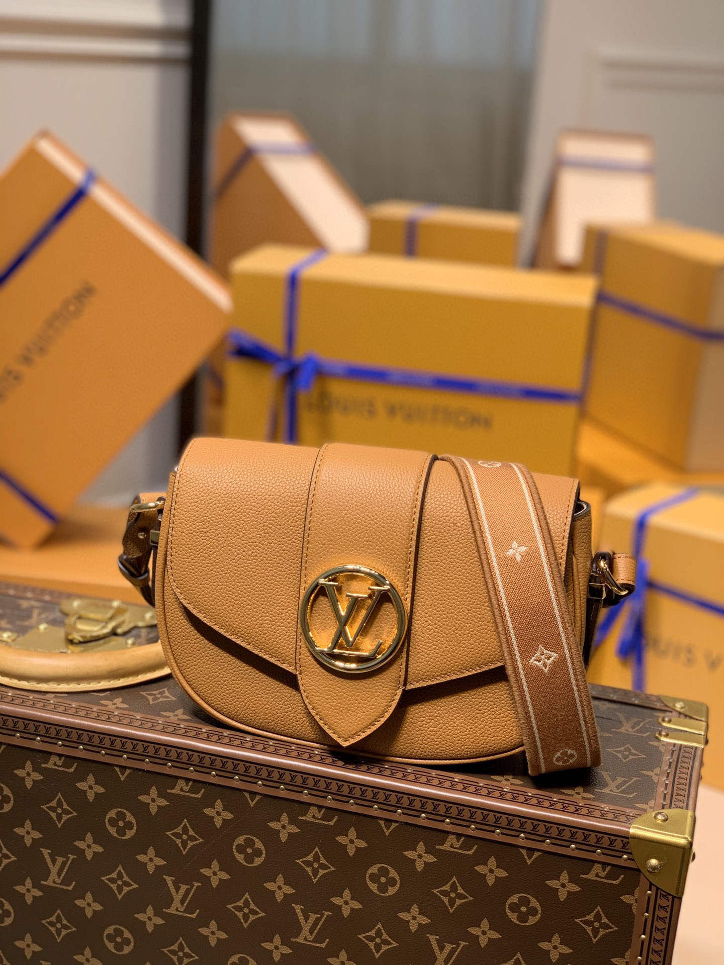 l0*is V*t0n pont 9 soft handbags-m58967-25*17.5*8cm