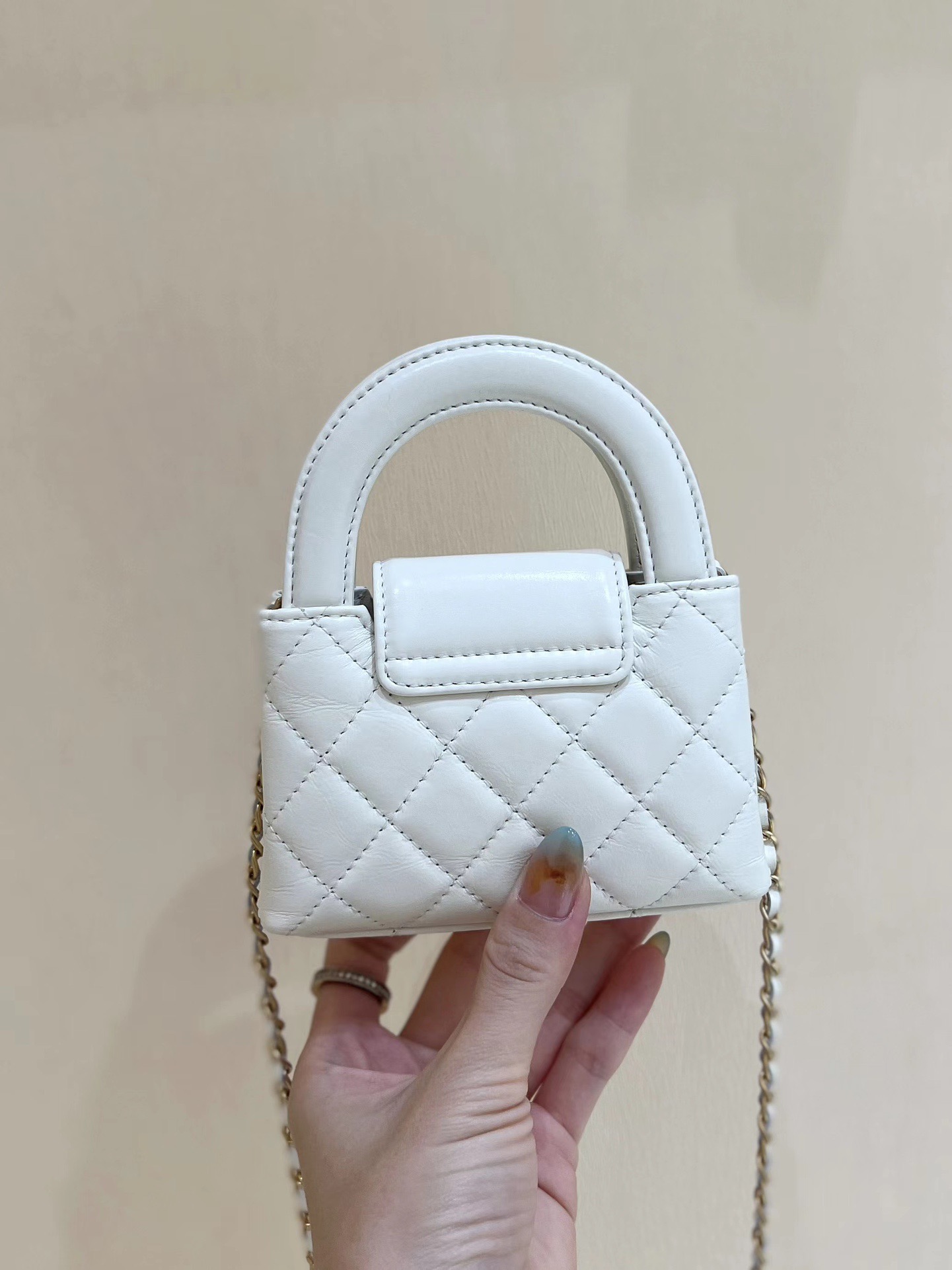Ch@Nel Kelly Chain Bag-8.3*12.5*4CM