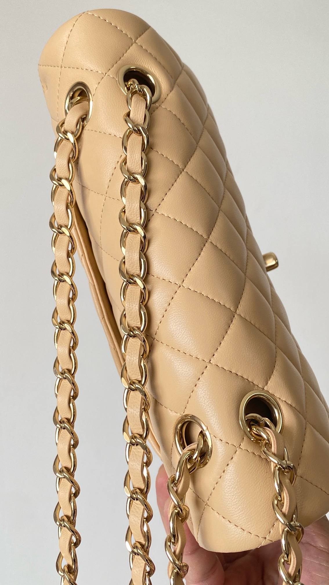Ch@nel Flap Bag-Caviar-23CM