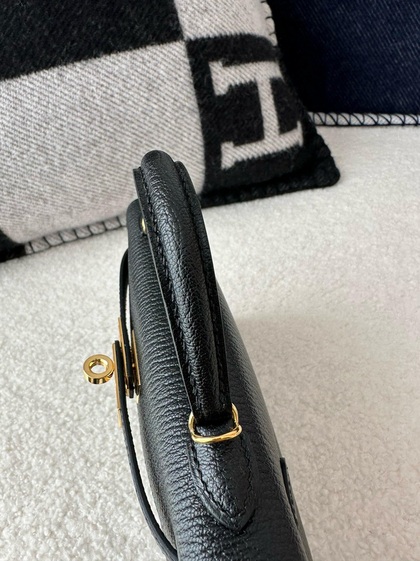 H**me5 mini kelly chèvre 19