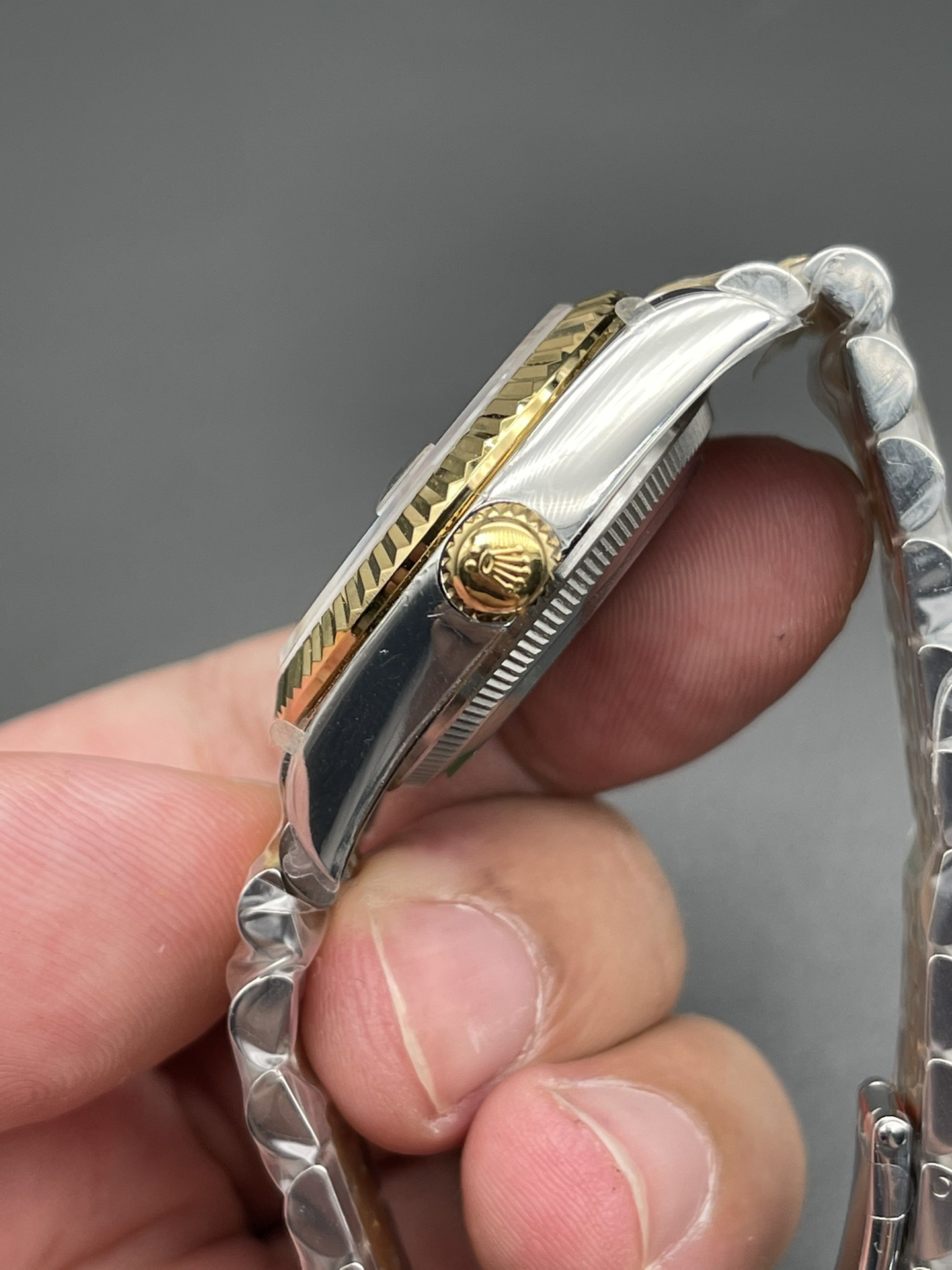 R01ex Datejust White Gold Women Watch