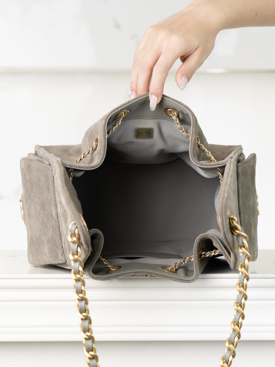 Ch@nel Bag--30*26*14CM