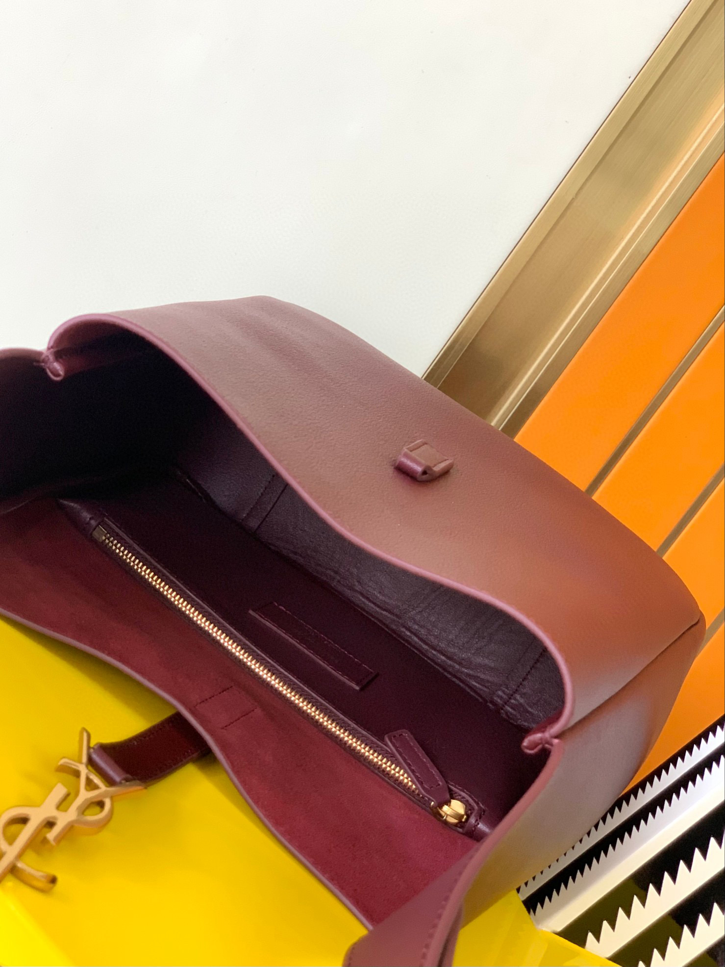 Y*L le5a7 vintage bag-23×22×10cm