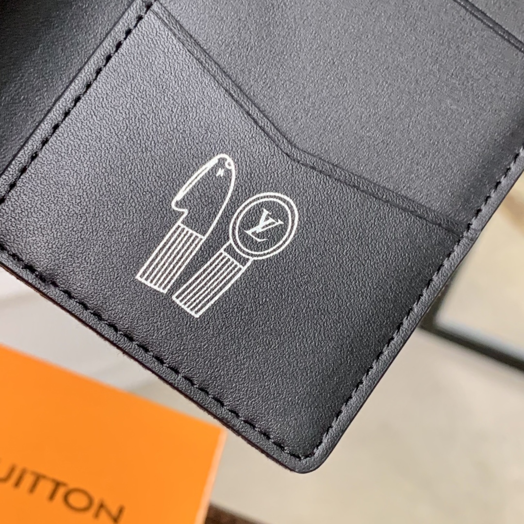 l0vis Vvtt0n pocket organizer wallet-7.5 × 11 × 1cm