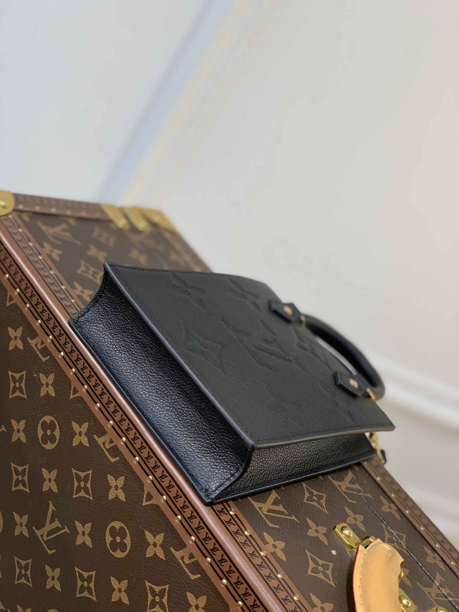 l0*is V*t0n petie sac plat tote-17*14*5.5cm