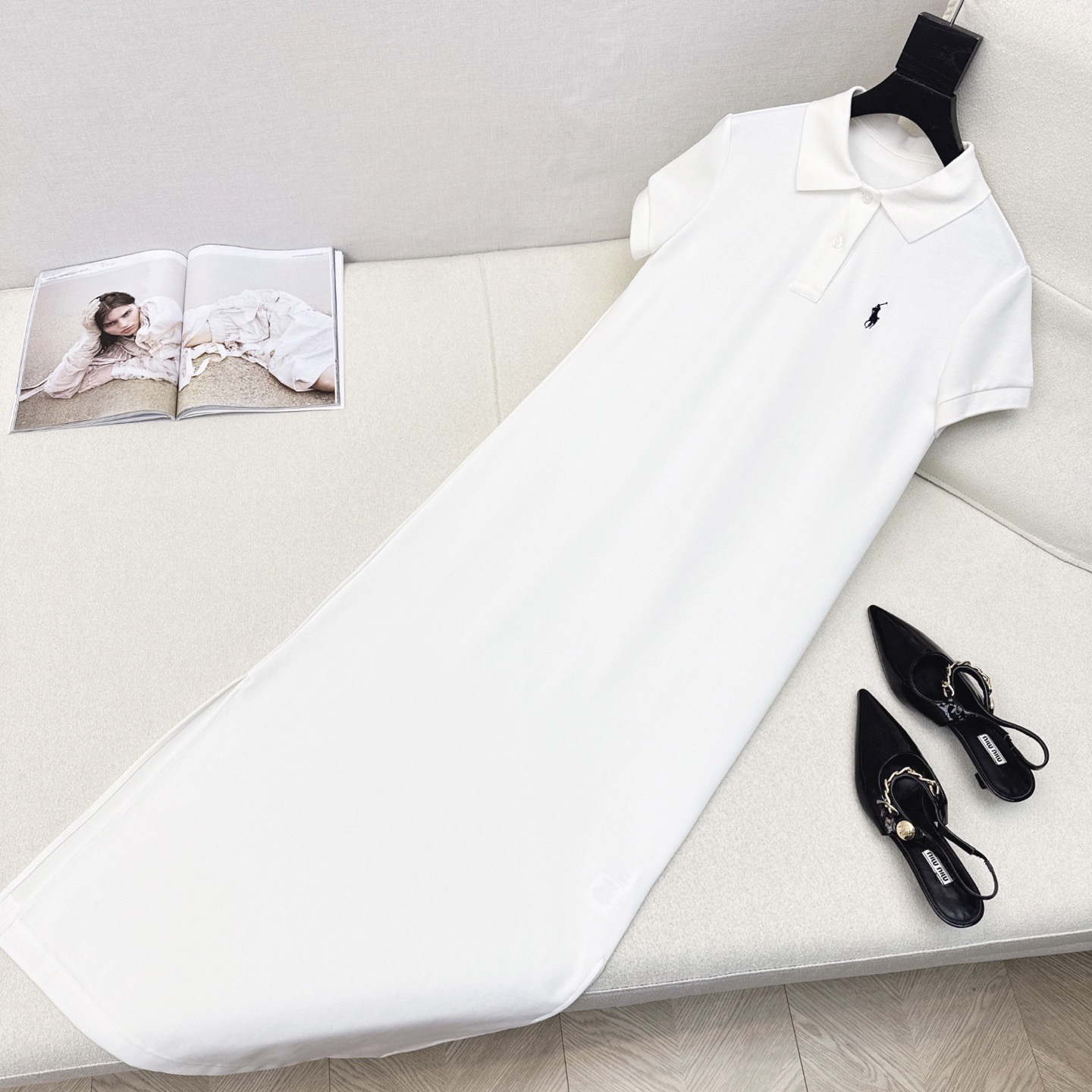 Polo Ralph Lauren Mixed Media Polo Sweater Dress