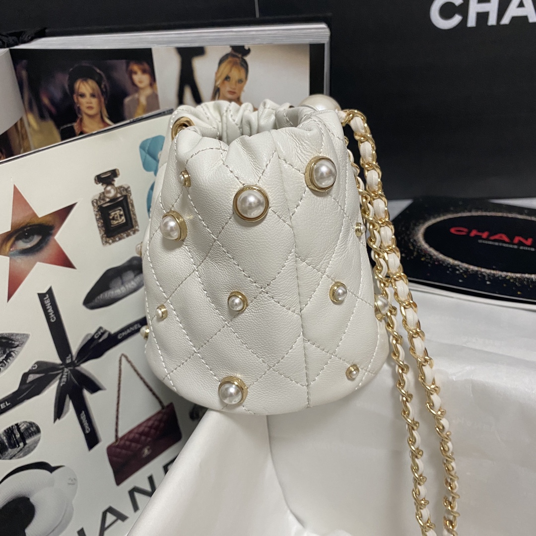 Ch@nel Cosmetic Bag-12×12×12CM