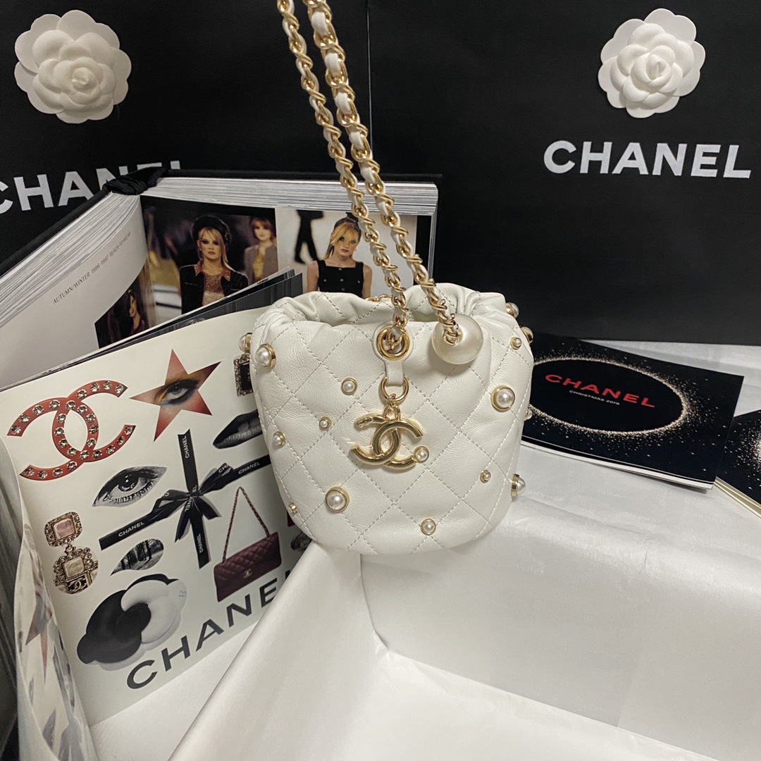 Ch@nel Cosmetic Bag-12×12×12CM