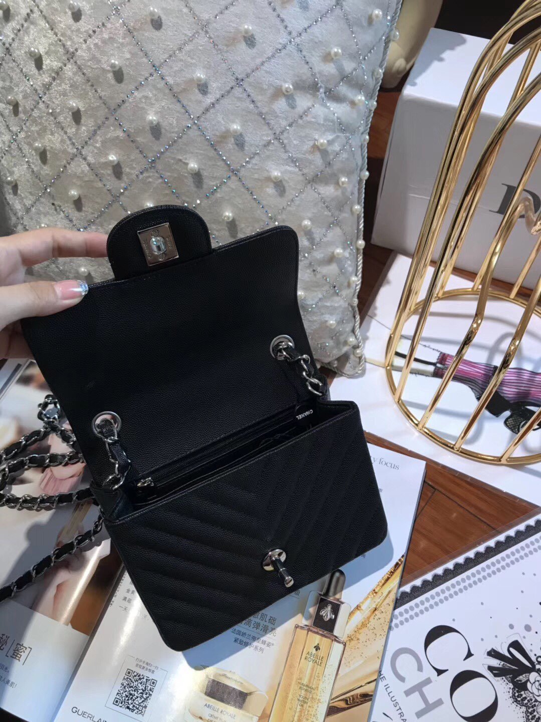 Ch@nel Flap Bag-17CM