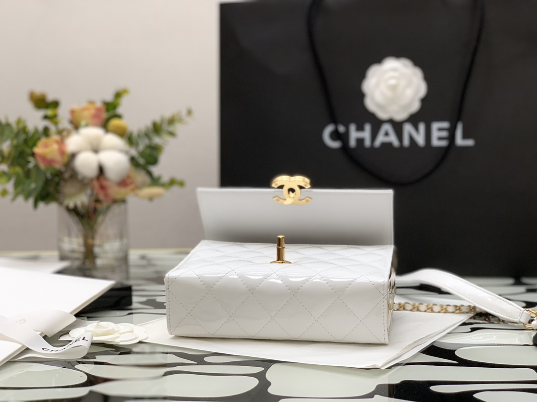 Ch@nel Flap Bag-12*5.5*18CM