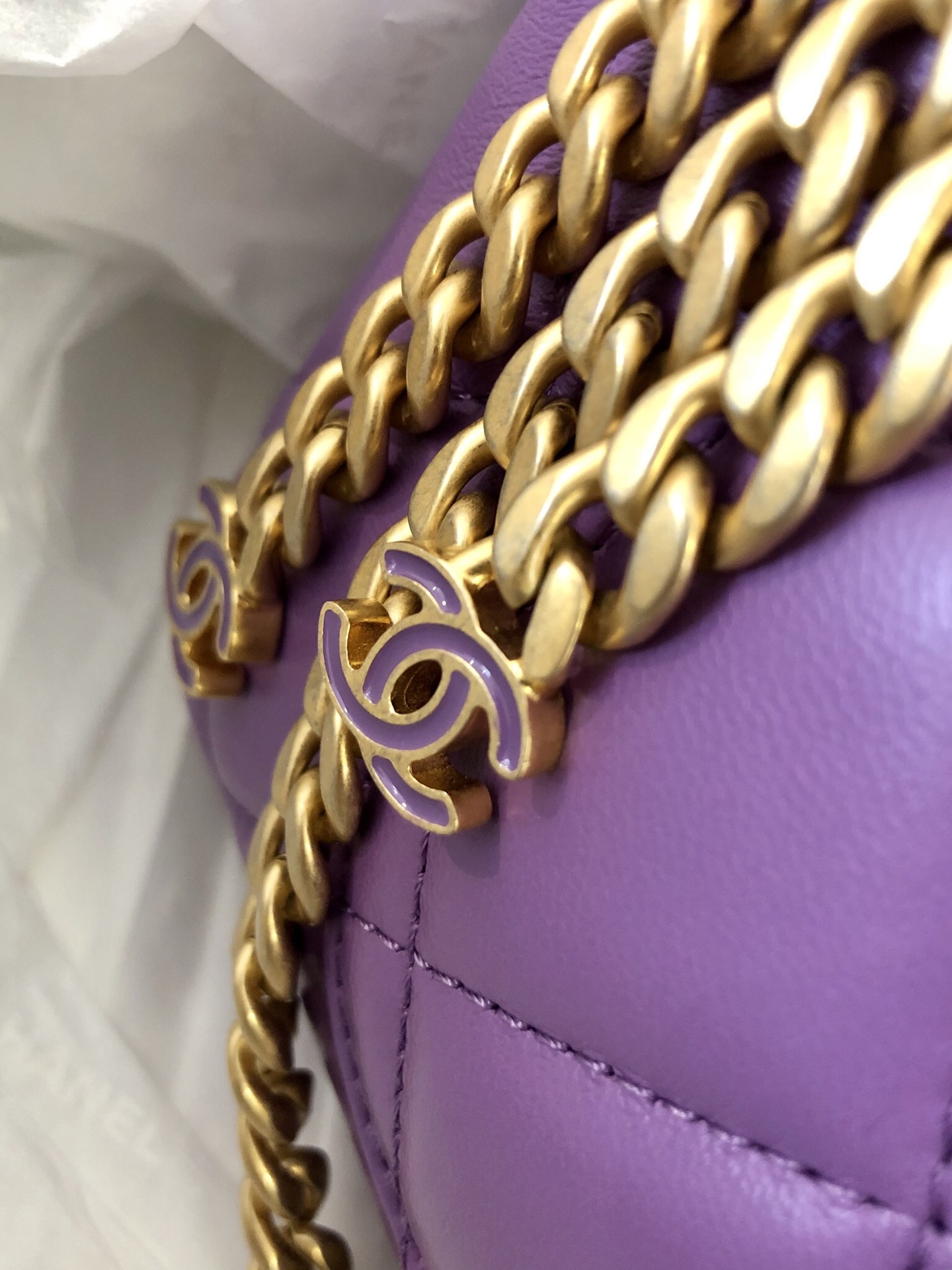 Ch@nel Flap Bag-18×12×5CM