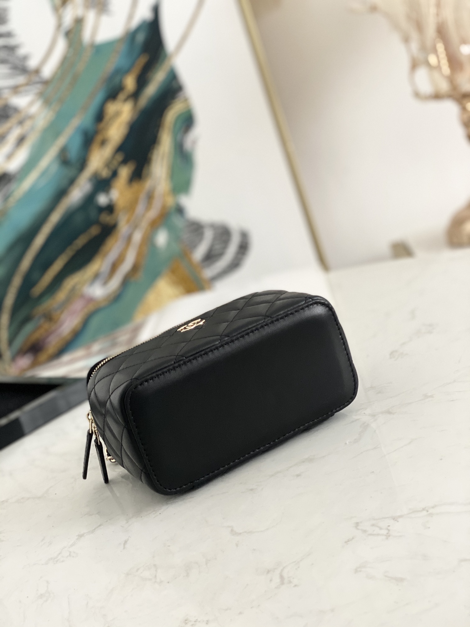 Ch@nel Cosmetic Bag-9.5*17* 8CM