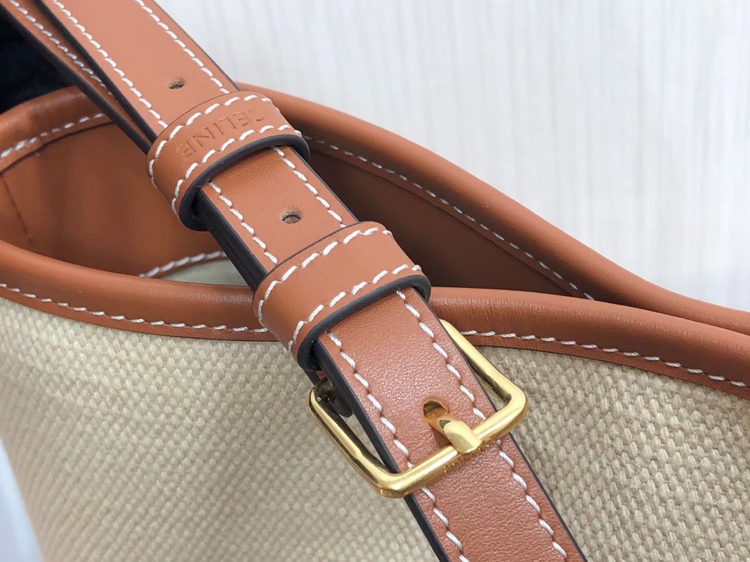 Ce**e cuir bucket-30×22×13cm