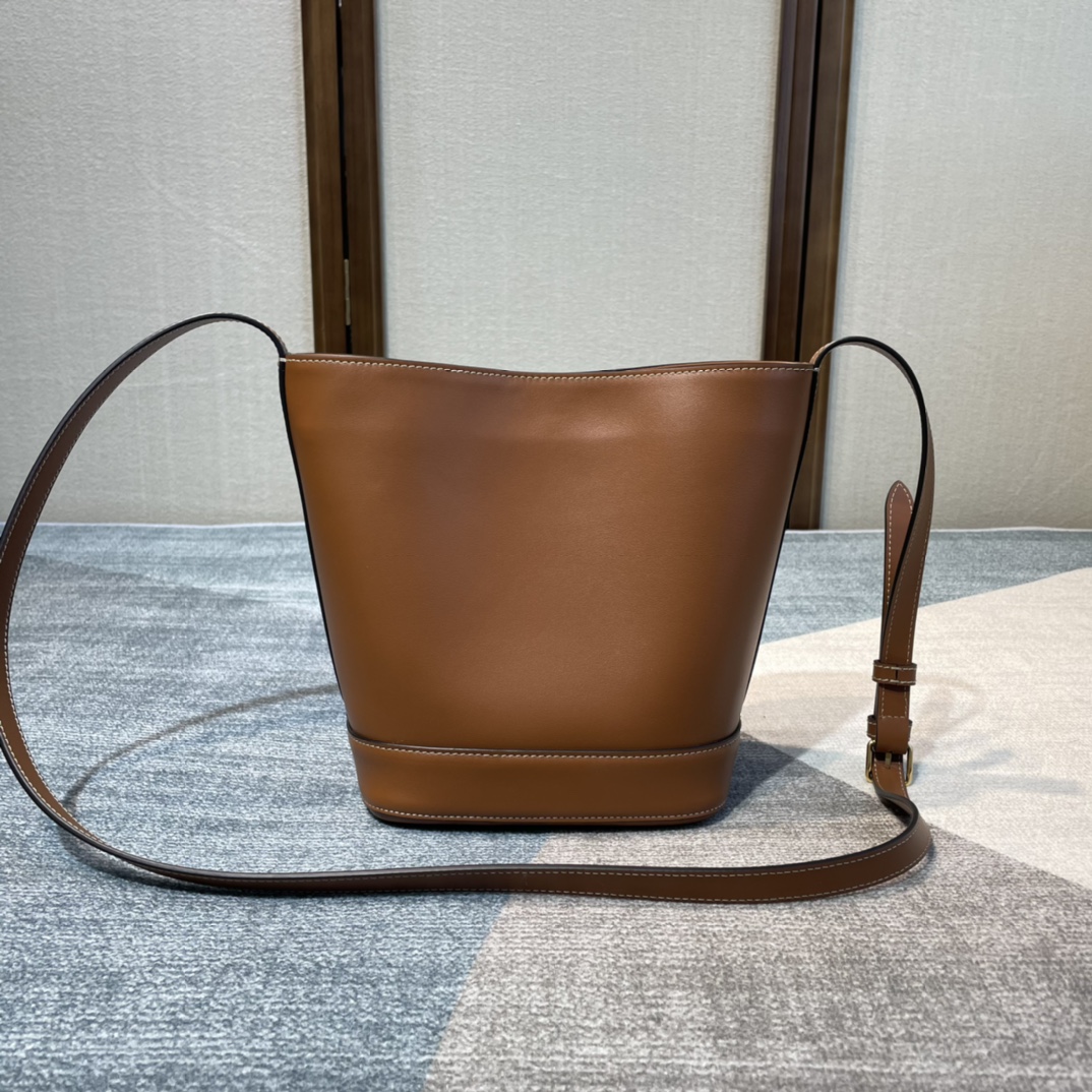 Ce**e cuir bucket-30×22×13cm